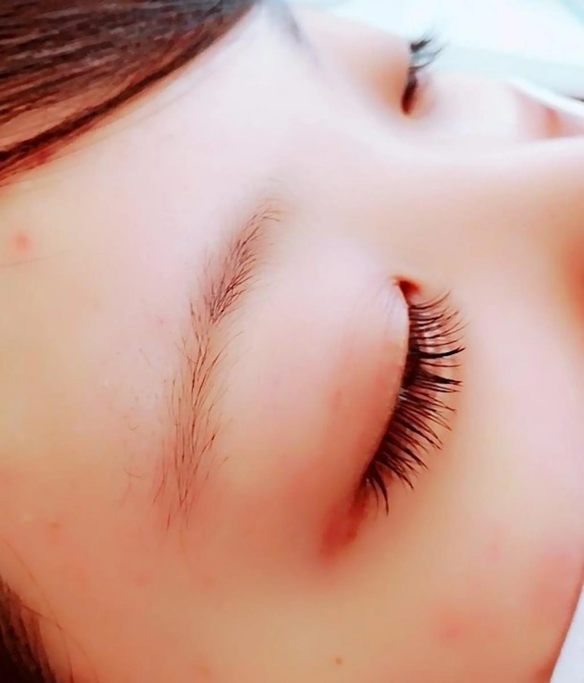 マツエク・マツパ 付け放題 キュート ナチュラル 下まつげエクステ 一重×まつ毛パーマ 吉岡 ゆうなのマツエク・マツパデザイン