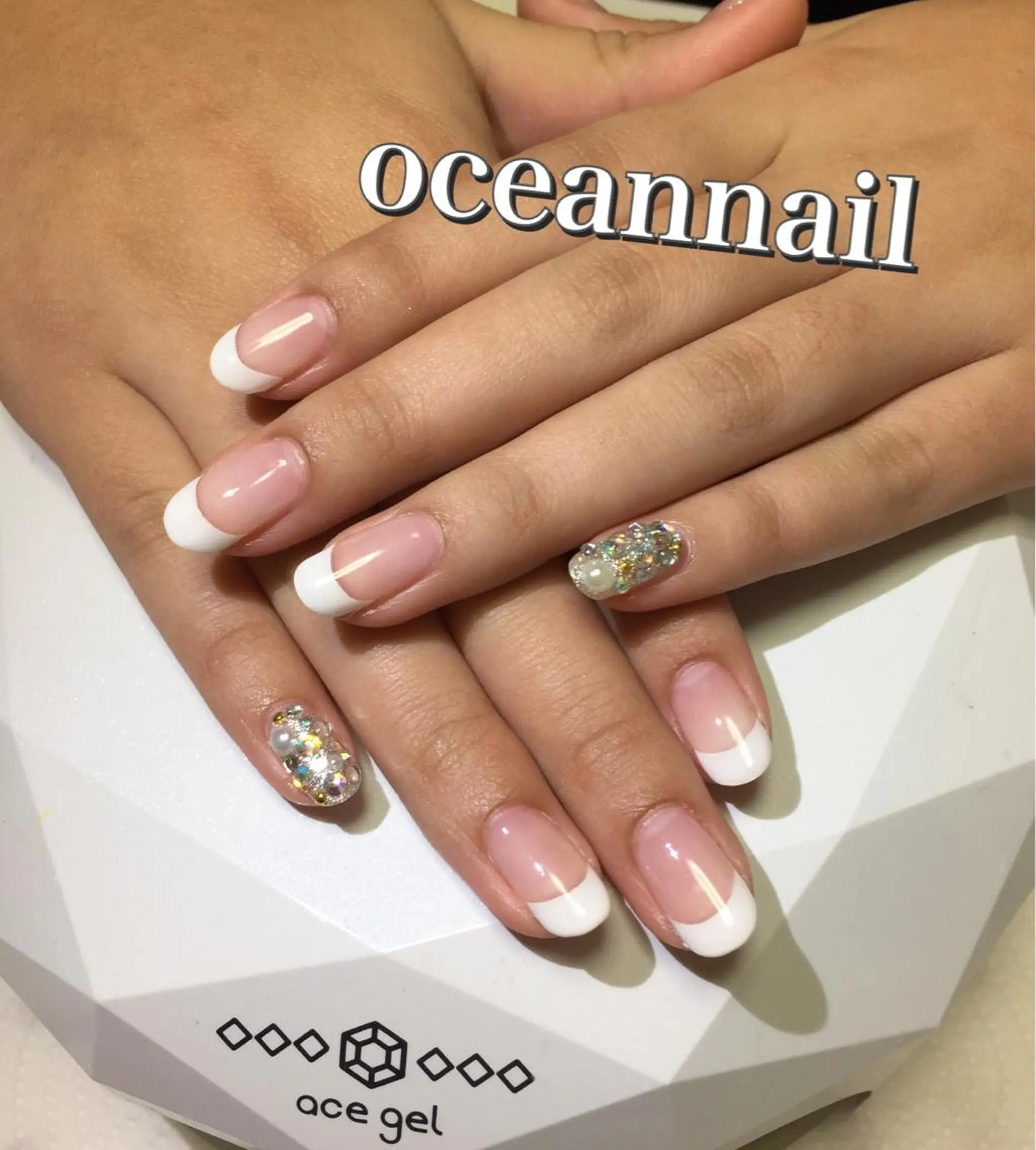ネイル フレンチネイル プライベートサロン oceannailのネイルデザイン