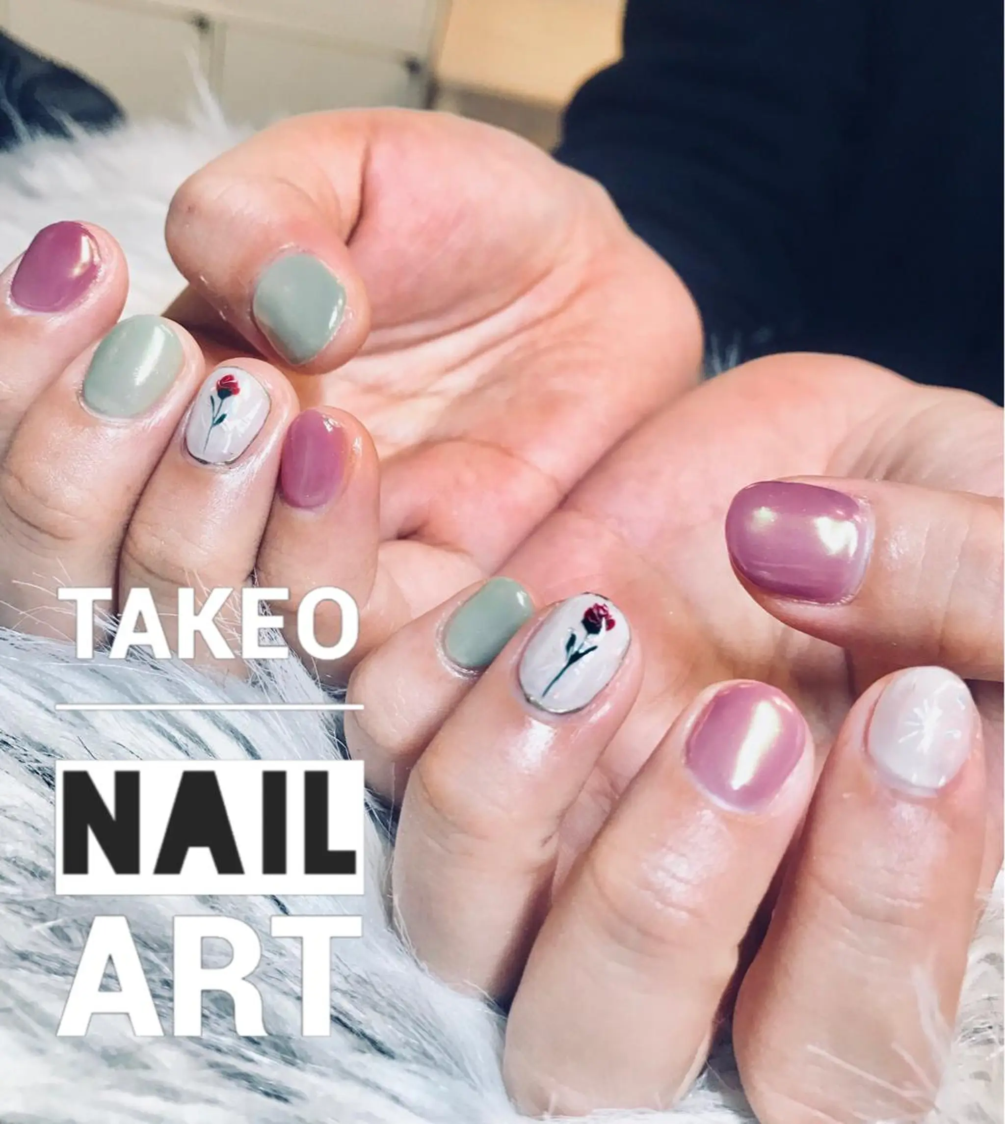 ショート ネイル nail&eye Aoのマツエク・マツパデザイン