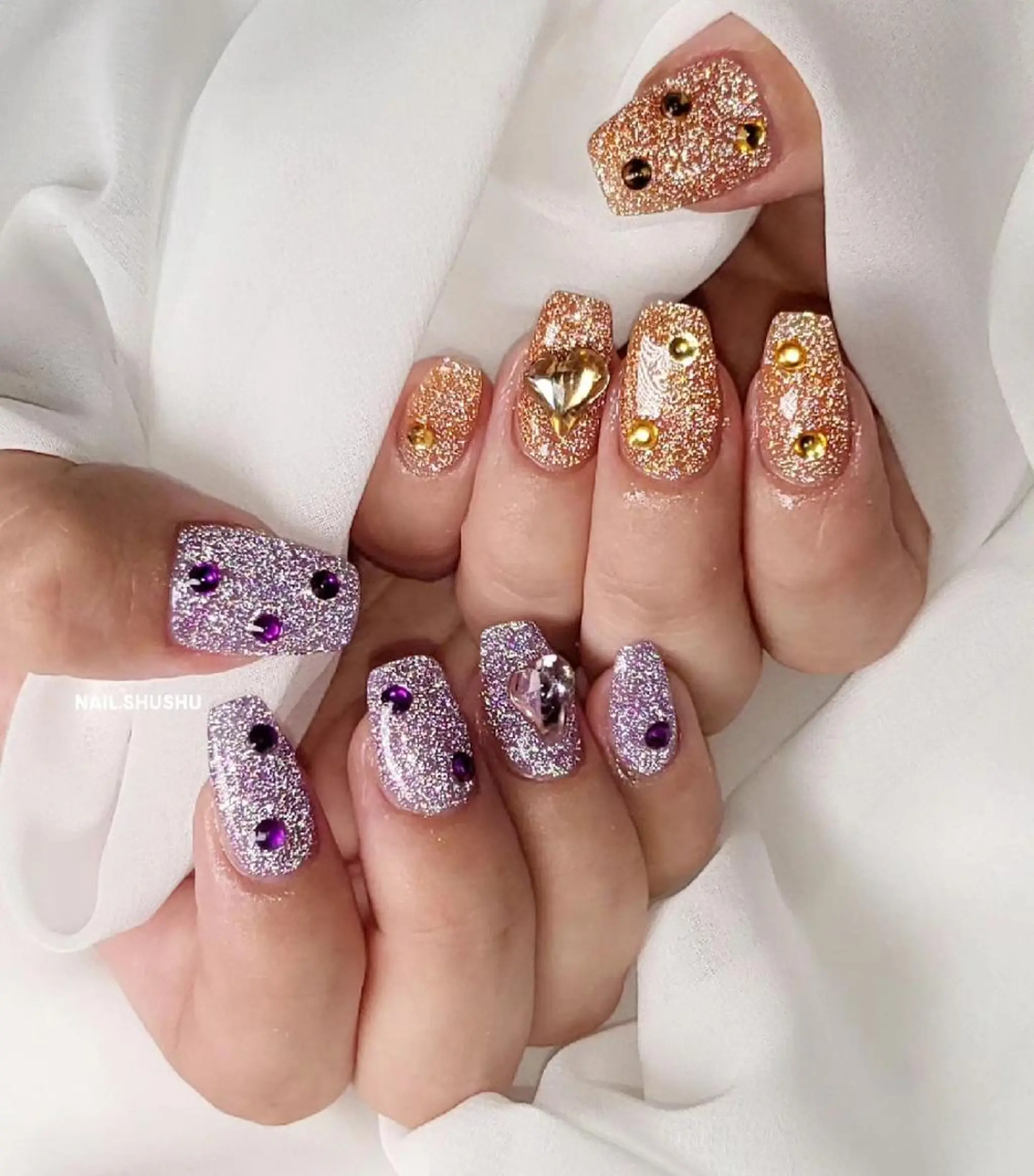 ネイル 持ち込み ニュアンスネイル ワンカラーネイル シンプルネイル 夏ネイル 3dパーツ/流行り 👧shushu❤️のネイルデザイン