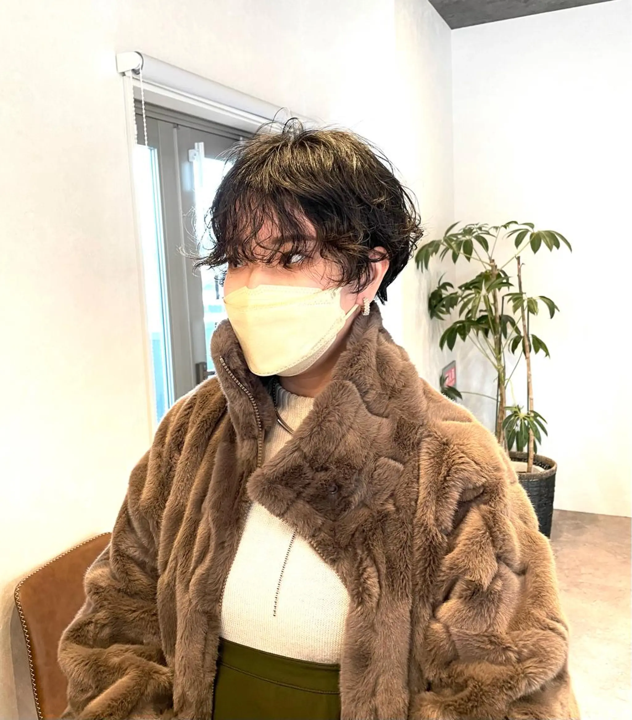 ショート パーマ Strawberry所属・原田 志保のヘアスタイル