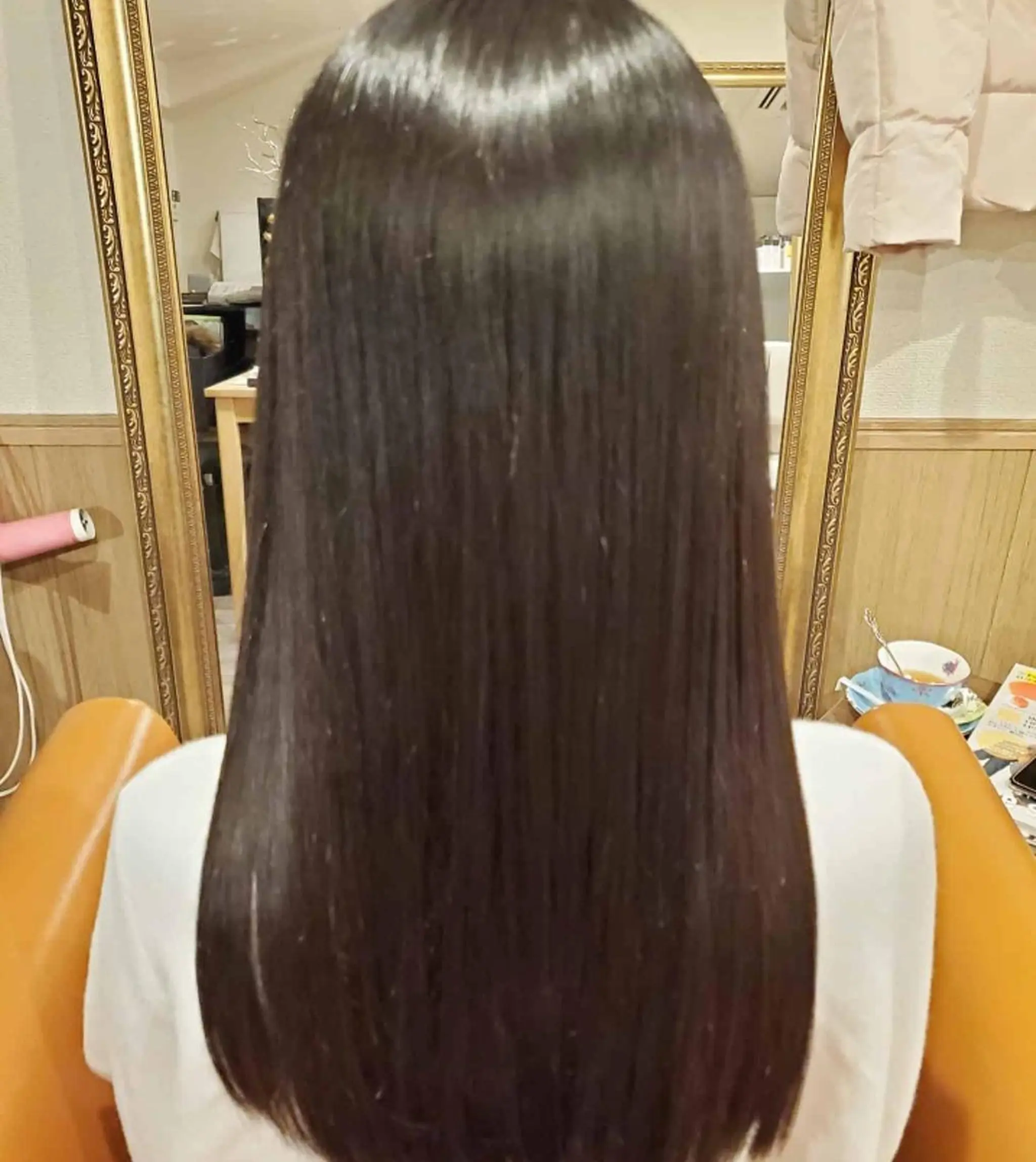 ロング カラー アディクシーカラー 外国人風カラー ロング トリートメント カット ヘアカラー トリートメント spa hair  ark 富井直美のヘアスタイル