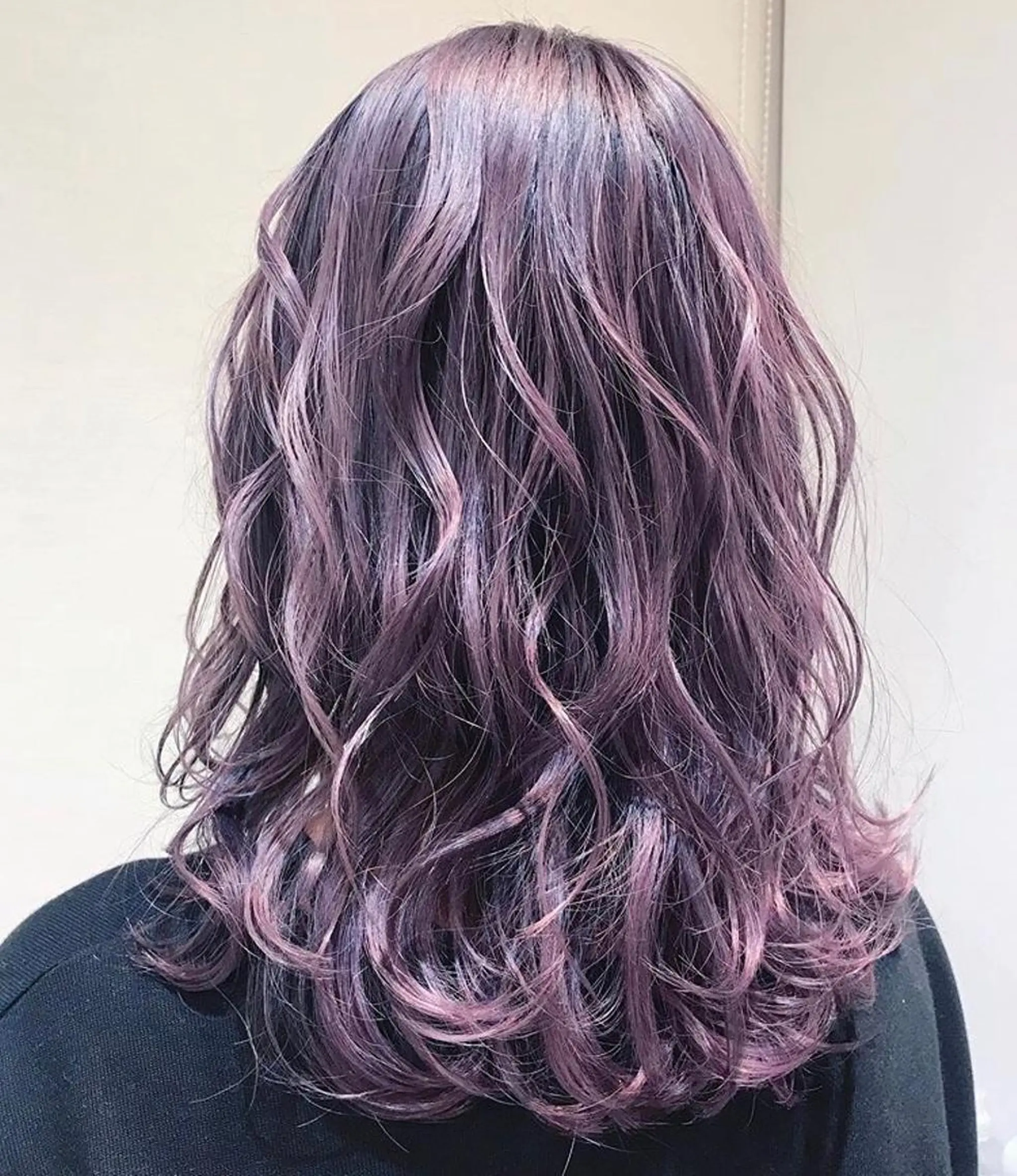 ロング カラー パーマ 古川 琴美のヘアスタイル