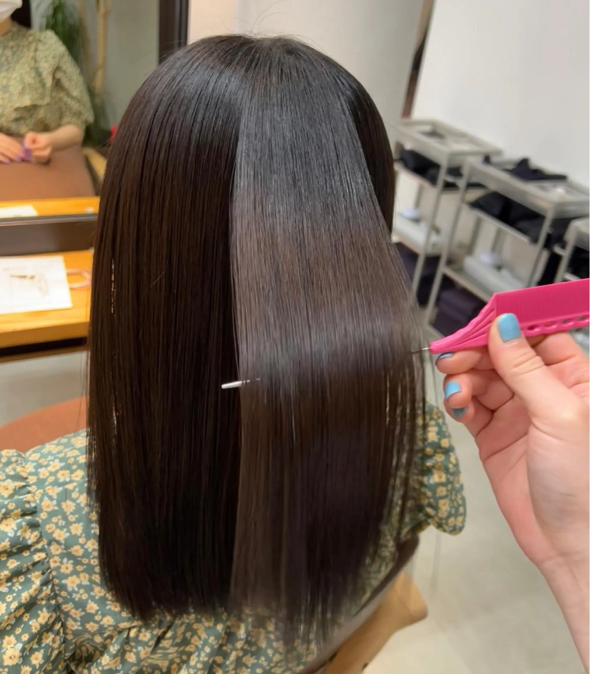 セミロング トリートメント mee.所属・透明感カラー /あづき⭐️のヘアスタイル