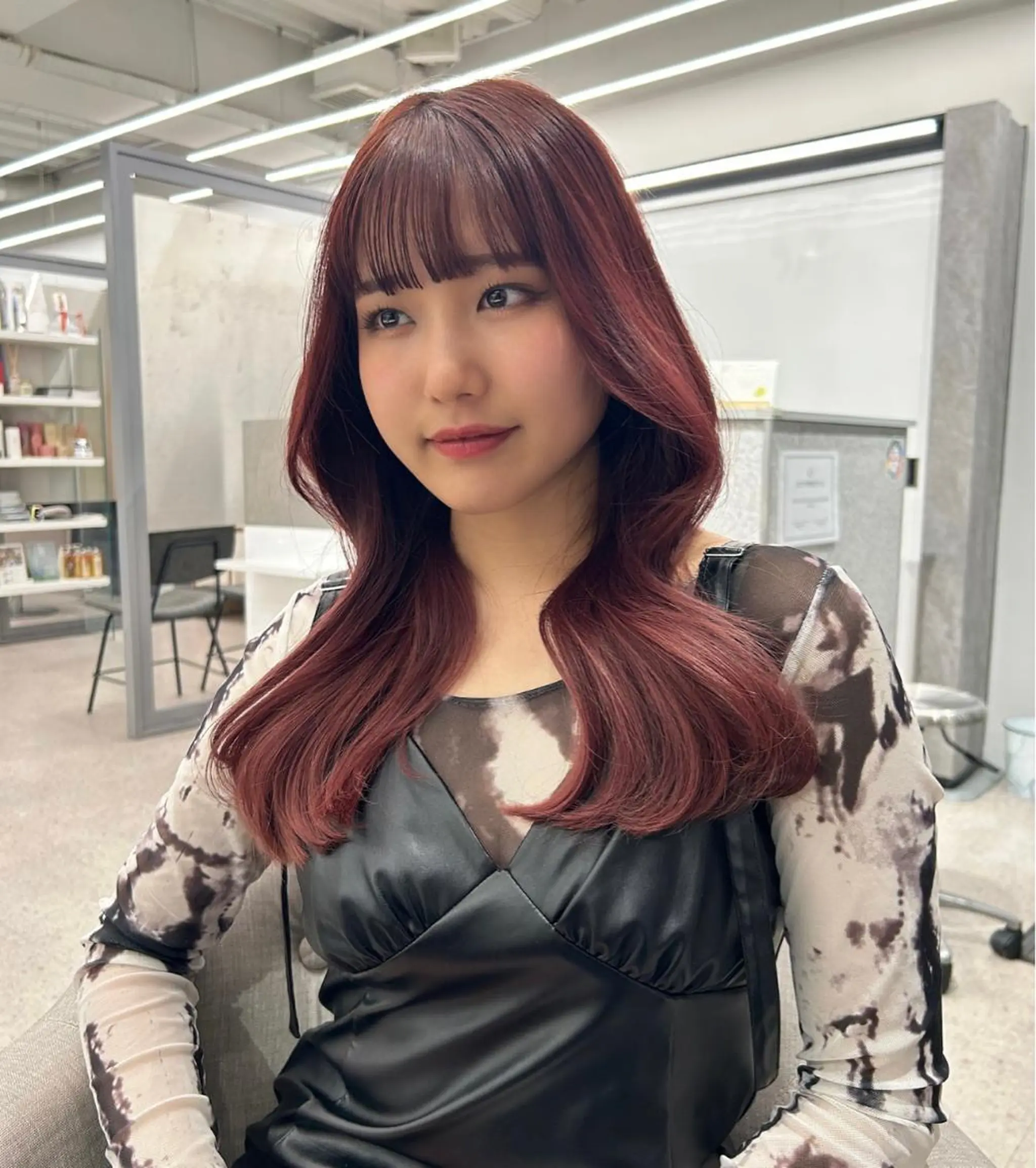 ロング LEVIJU hair所属・韓国ヘア🕊村上 ののこ🕊のヘアスタイル