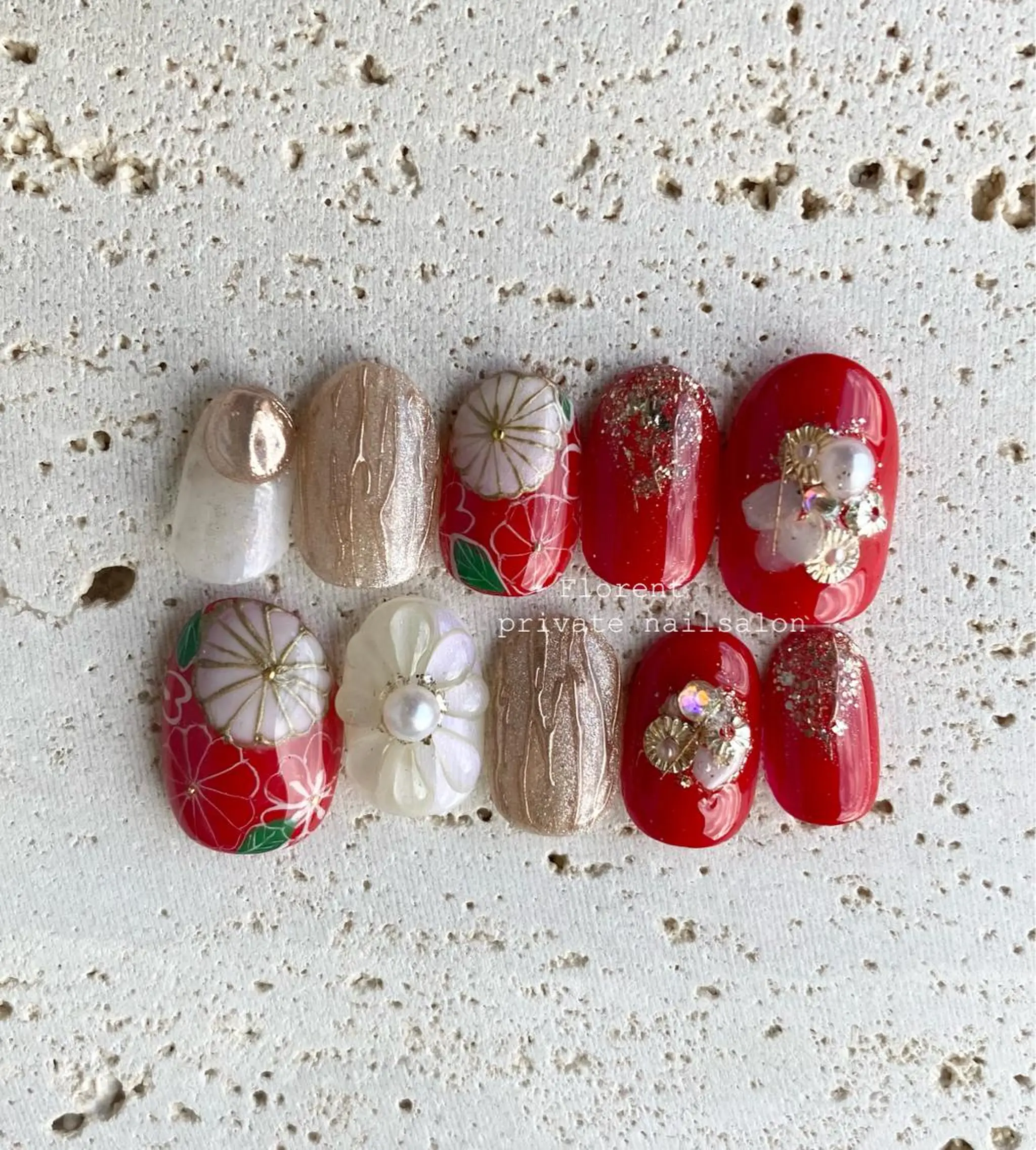 ネイル ハンドネイル florent nailのネイルデザイン