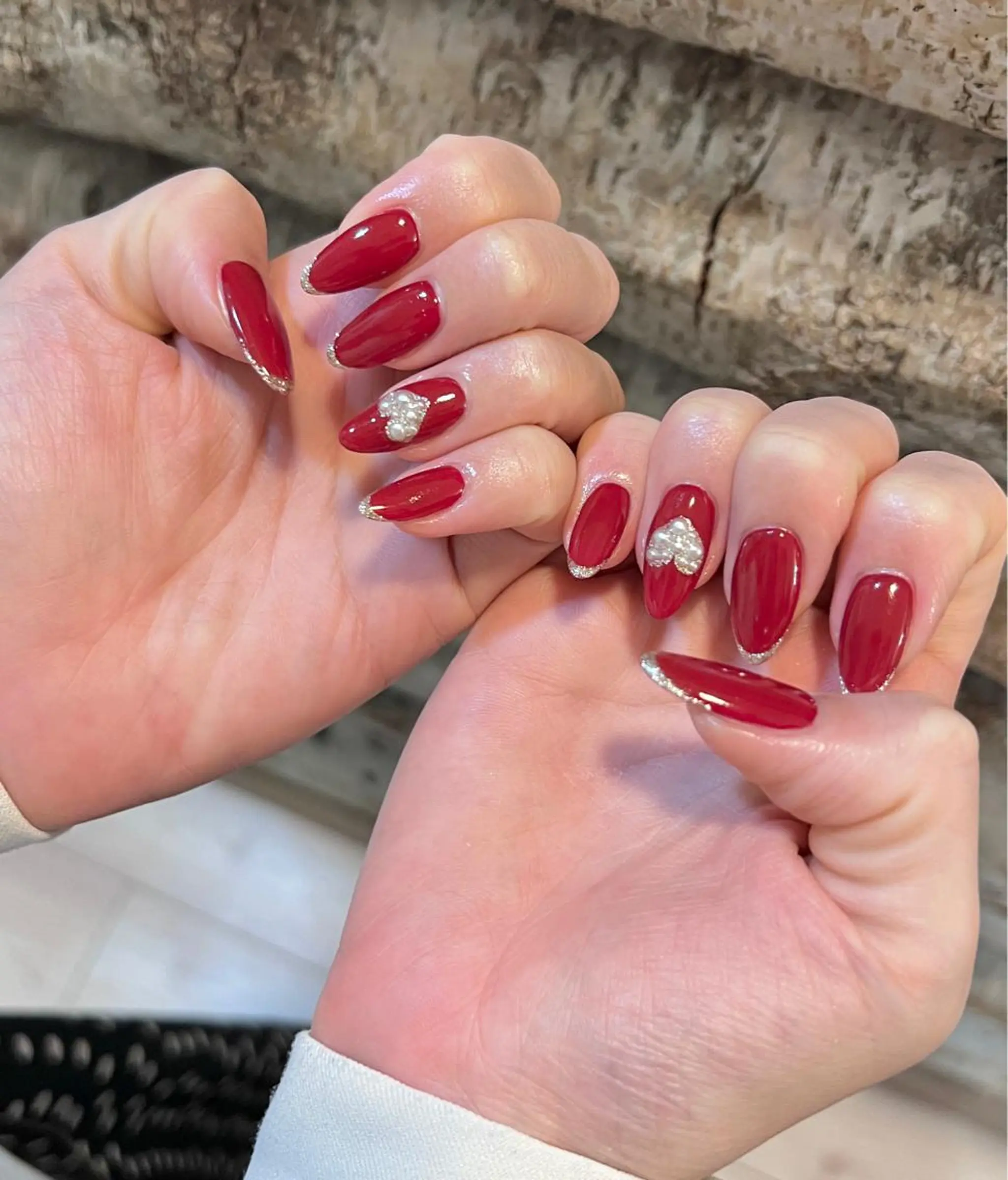 ネイル ハンドネイル いちじゅう あおいのネイルデザイン