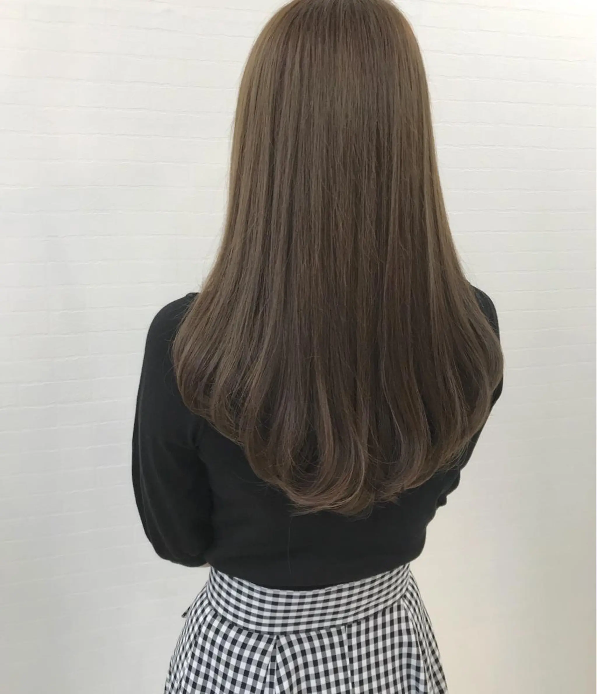 ロング カラー アッシュ ベージュカラー LEDマツエク/ アイブロウ/石原の眉毛・アイブロウイメージ