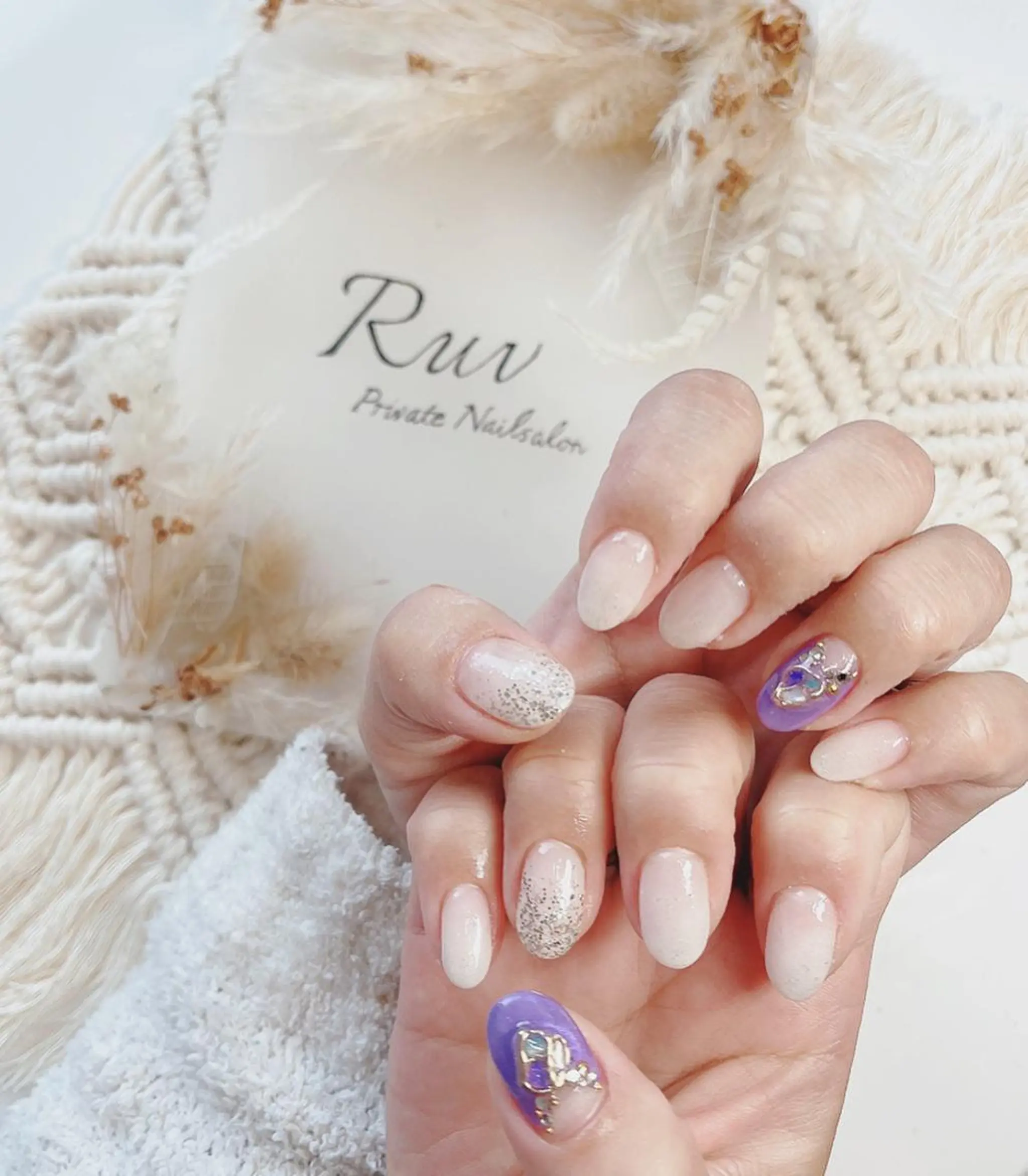 ネイル ハンドネイル プライベート ネイルサロン　ルヴのネイルデザイン