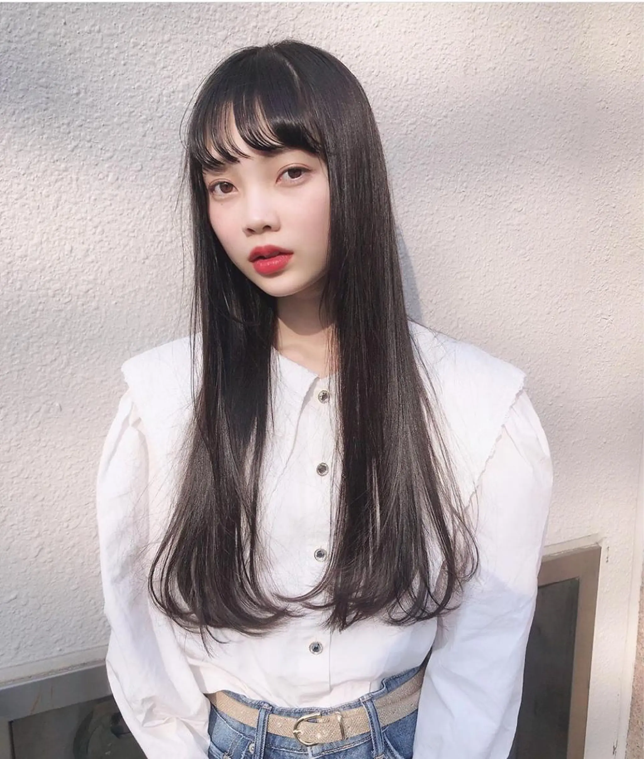 セミロング カット ヘアカラー Takahiro 髪質改善のヘアスタイル