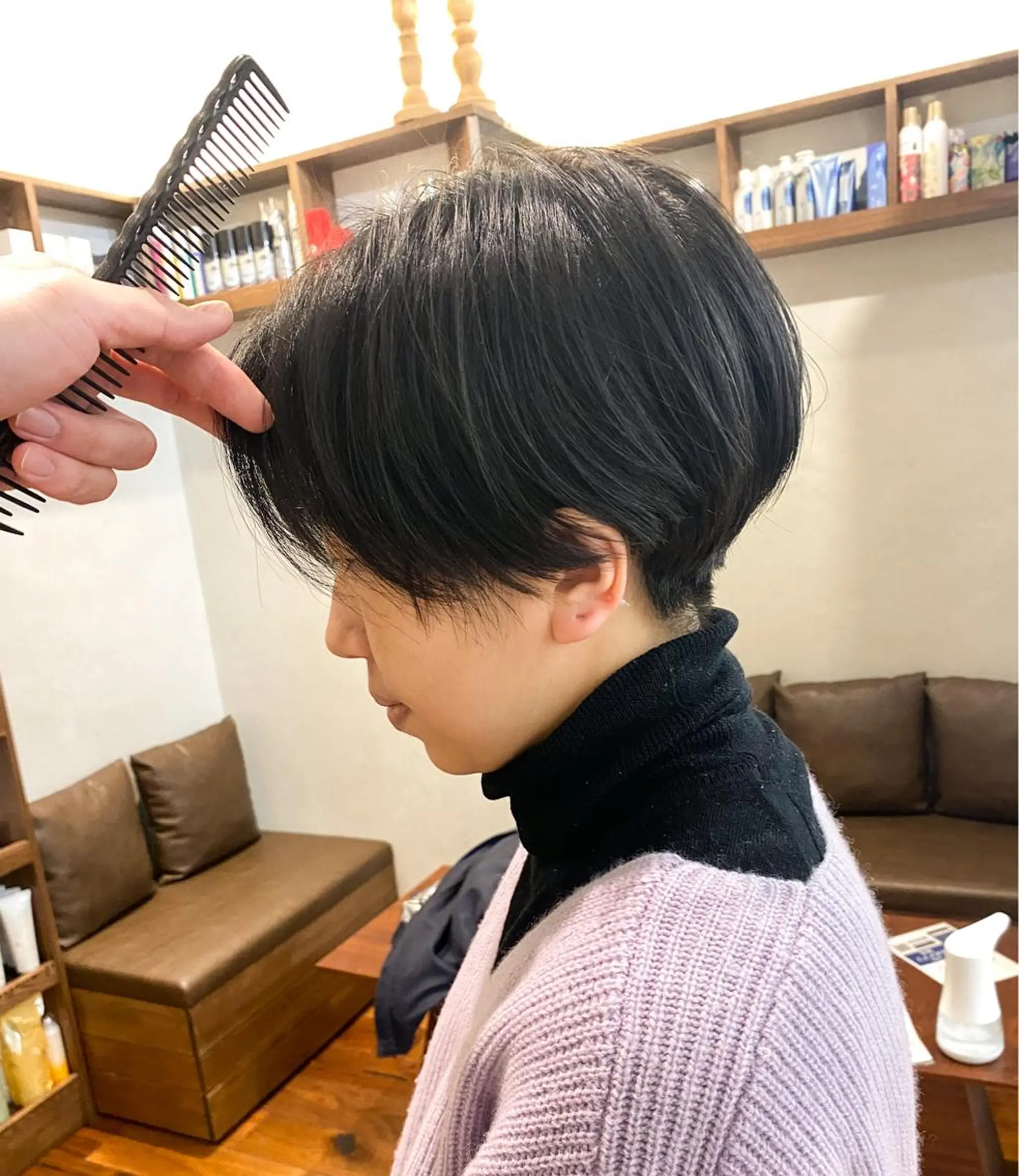 ショート カット トリートメント nex the salon coall所属・🫧似合わせショート イシダ🫧のヘアスタイル