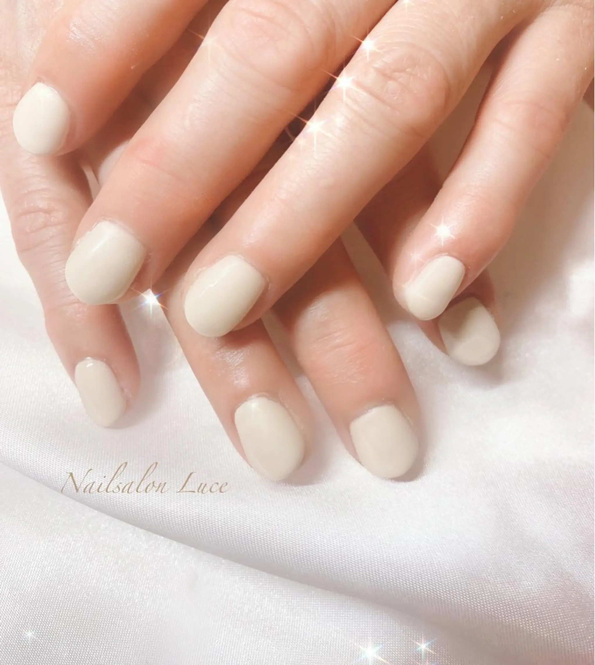 ネイル ジェルネイル ワンカラーネイル ネイル& 脱毛サロン　Lのマツエク・マツパデザイン