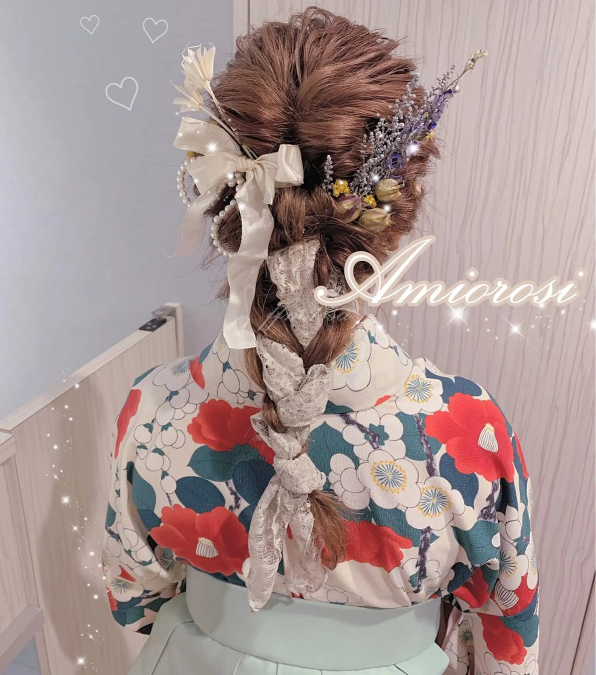 セミロング ヘアアレンジ Aries🫧 missa𓂃🤍のヘアスタイル