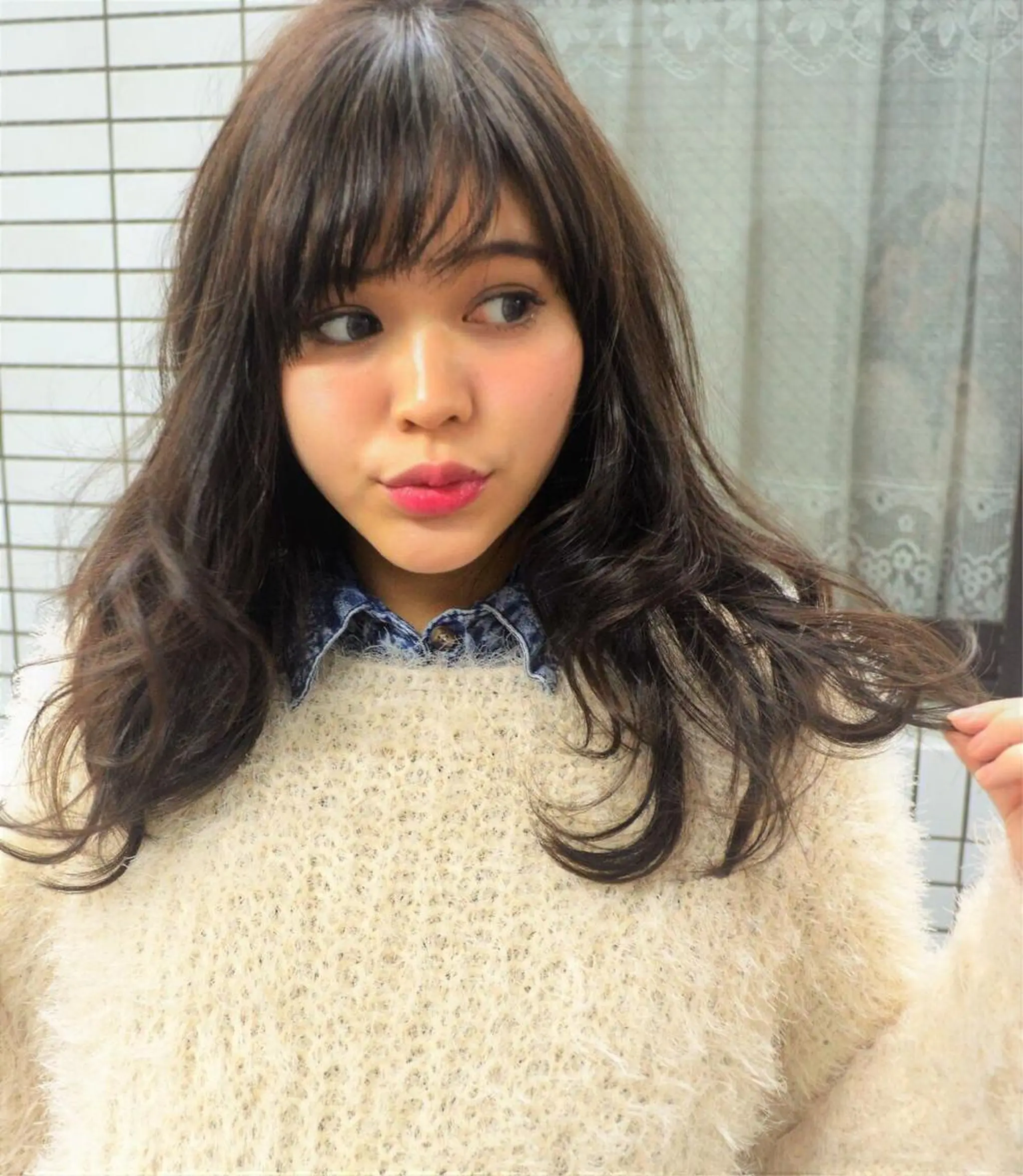 ロング カノンバイフラミューム所属・ショートは任せて ミヤザキのヘアスタイル