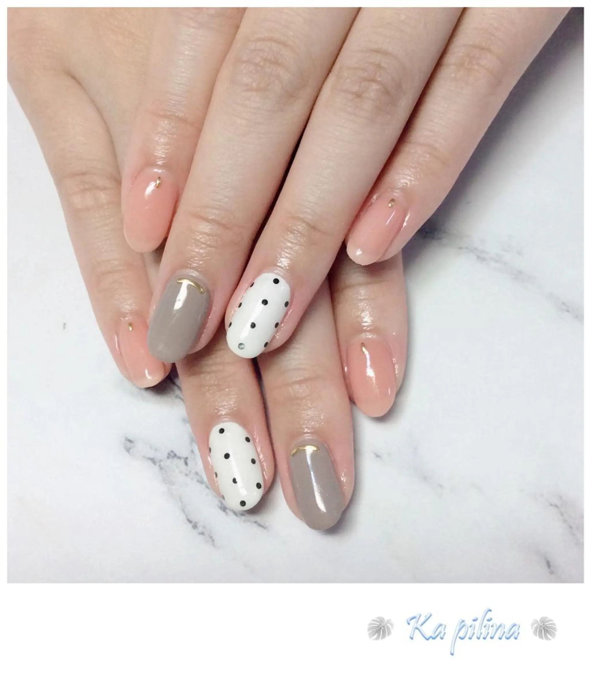 ネイル オフィスネイル Nail salon Ka pilinaのネイルデザイン