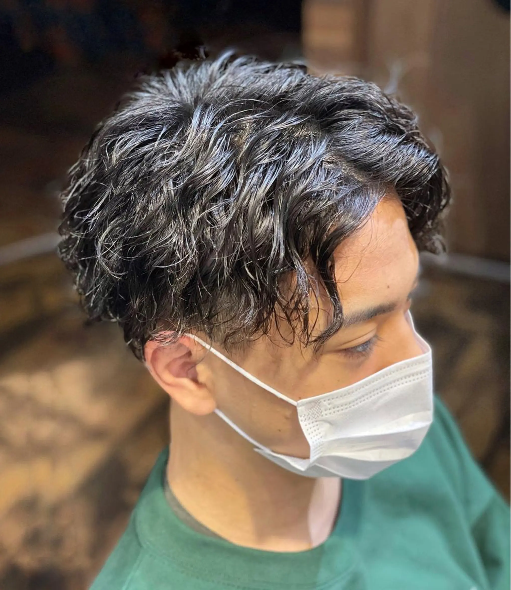 パーマ メンズ ツイスパ/Wカラー ✨RYUのヘアスタイル