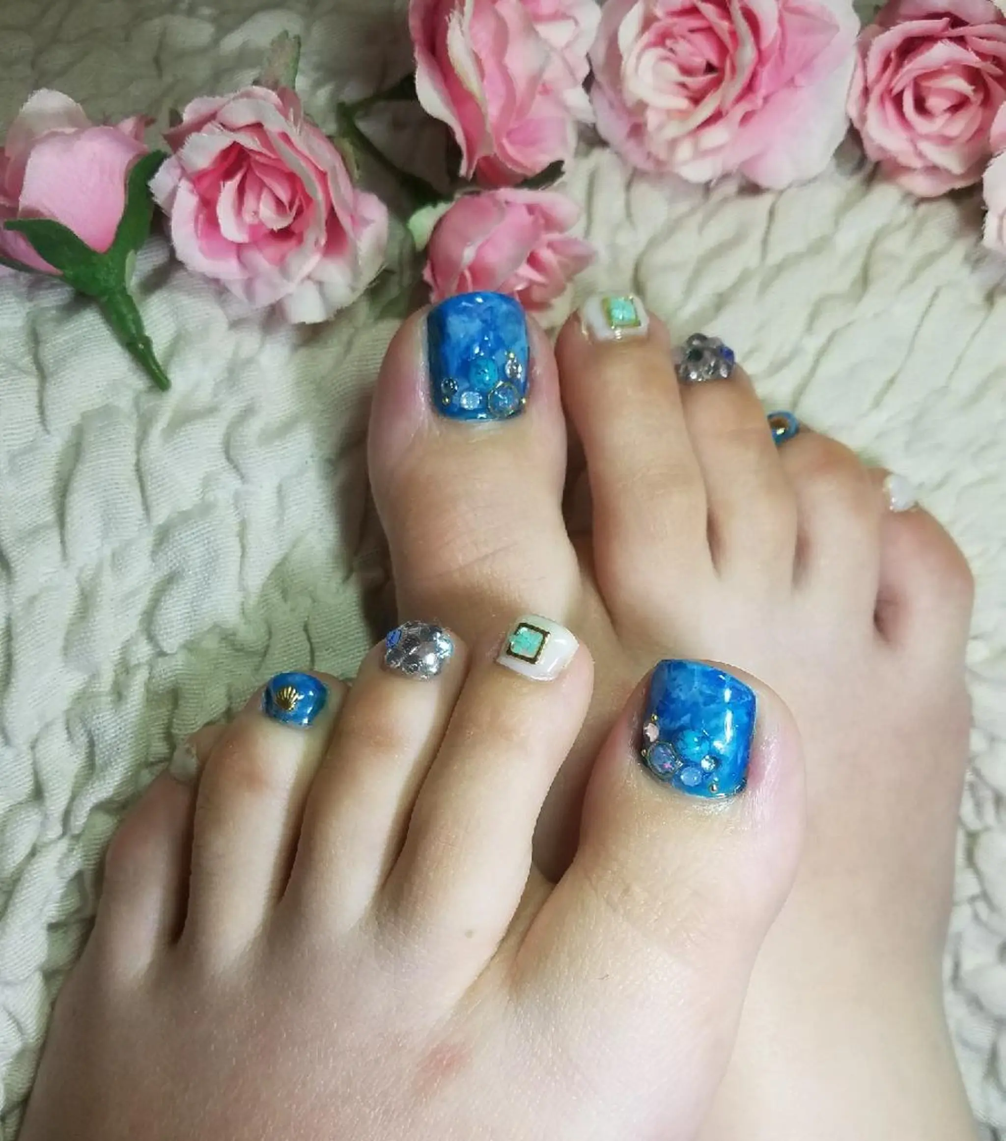 ネイル フットネイル nail atelier yuka所属・❤ yuka❤のネイルデザイン