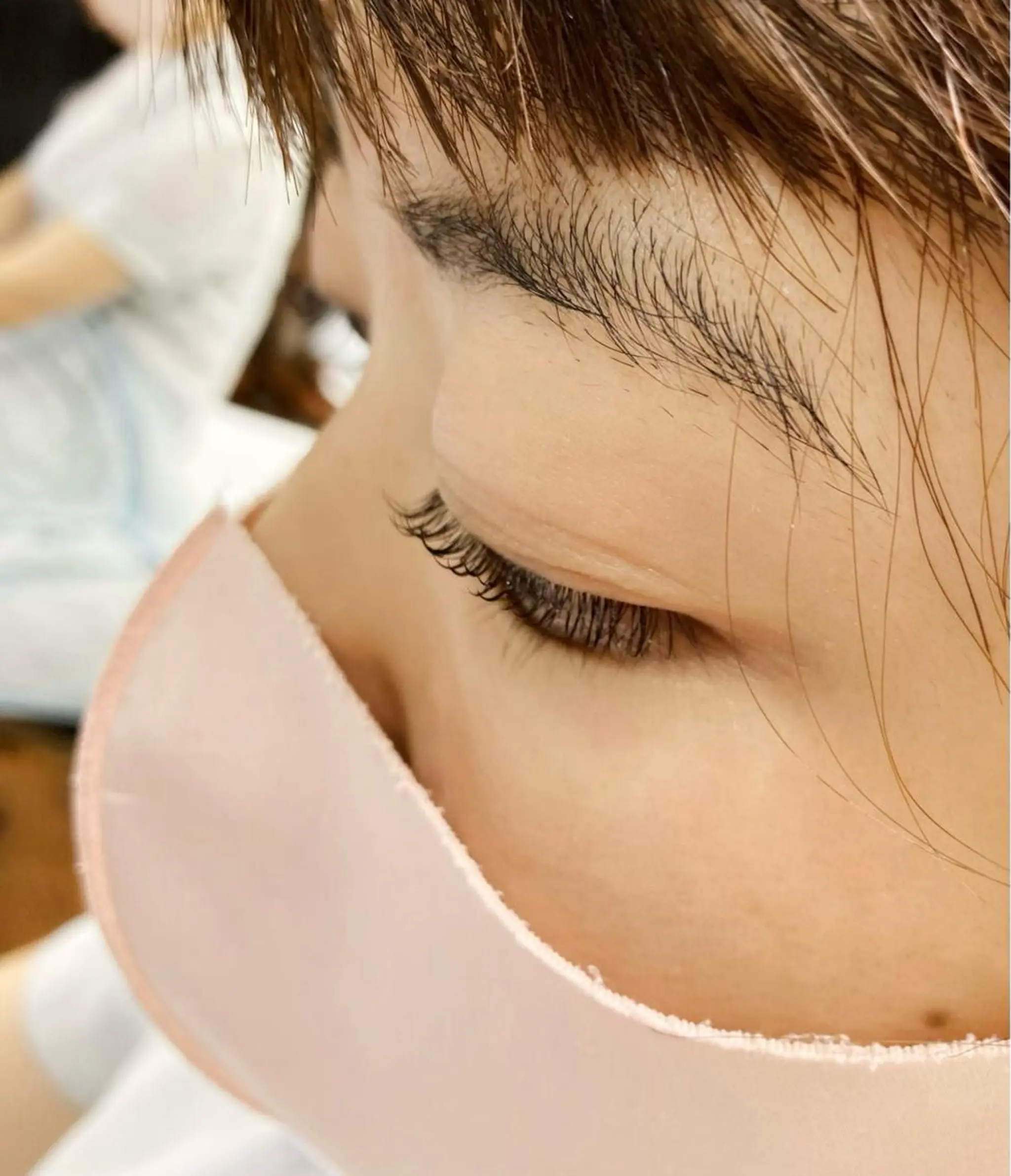 マツエク・マツパ 一重×まつ毛パーマ OVER  SEAオーバーシー所属・森 陽子のマツエク・マツパデザイン