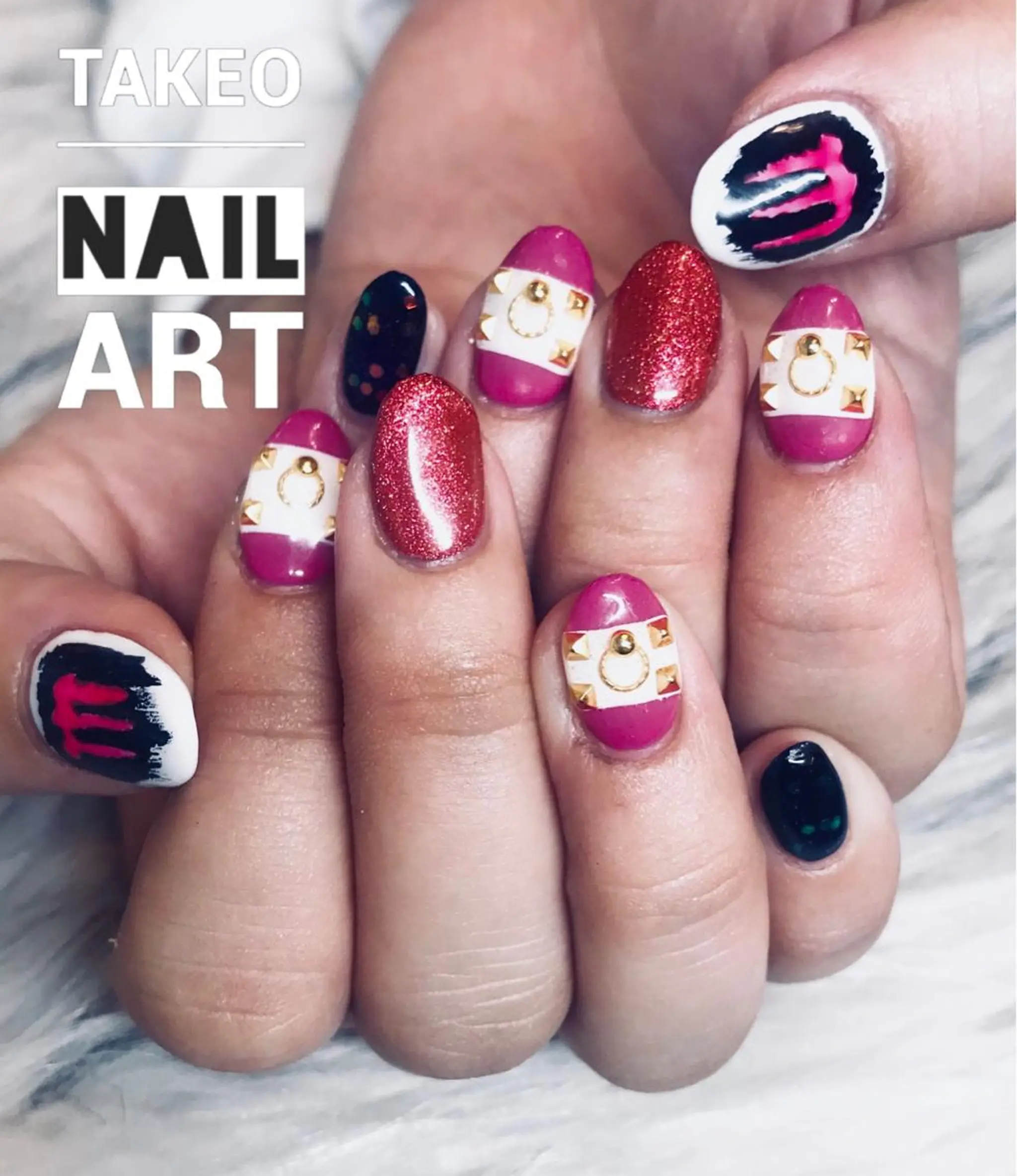 ショート ネイル nail&eye Aoのマツエク・マツパデザイン