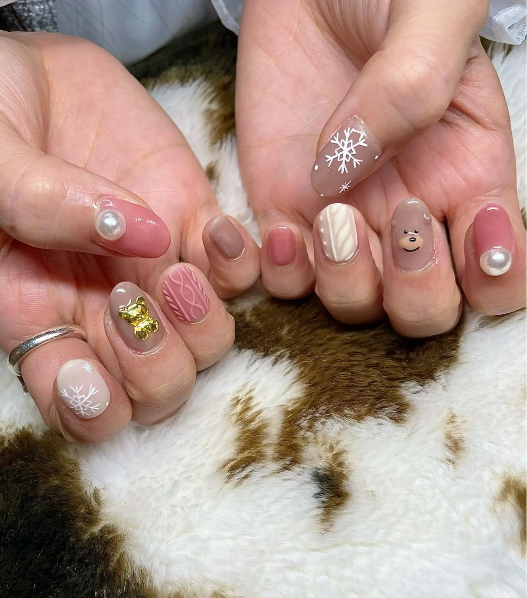 ショート カラー パーマ ヘアアレンジ メンズ キッズ ネイル マツエク・マツパ nail&eye Aoのマツエク・マツパデザイン