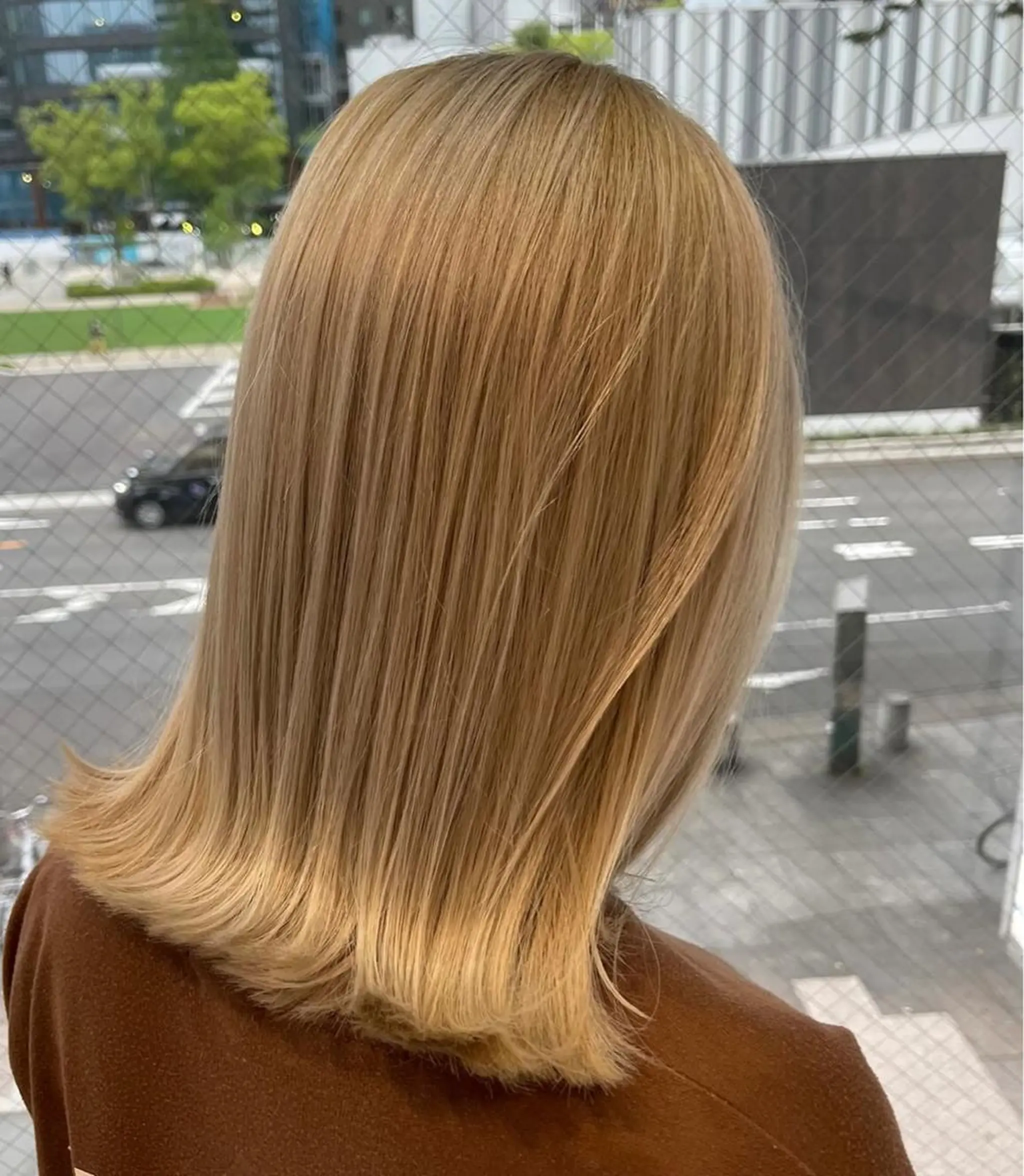 ミディアム カラー Lond strada 心斎橋所属・🍀小川大輔🍀 ボブ/ブリーチ🥇のヘアスタイル