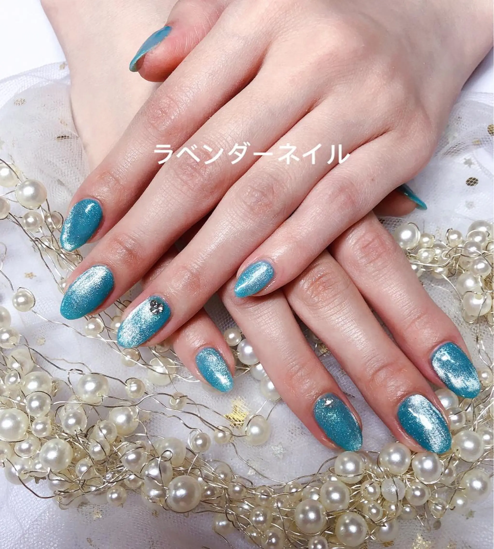 ネイル ラベンダー💖日暮里 ルル💖ネイルのネイルデザイン