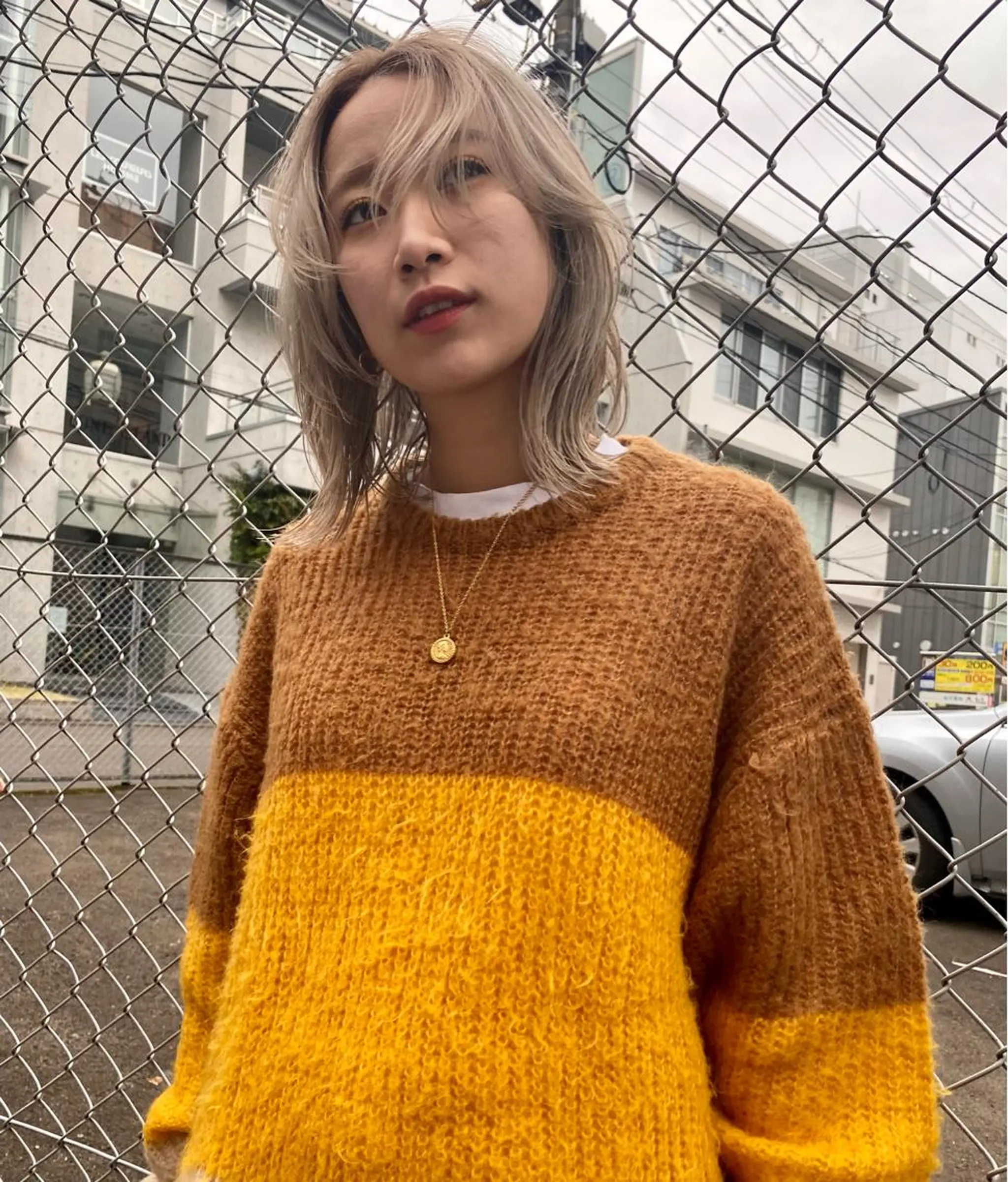 セミロング カット ヘアカラー トリートメント devellope所属・宮腰 瑠果のヘアスタイル