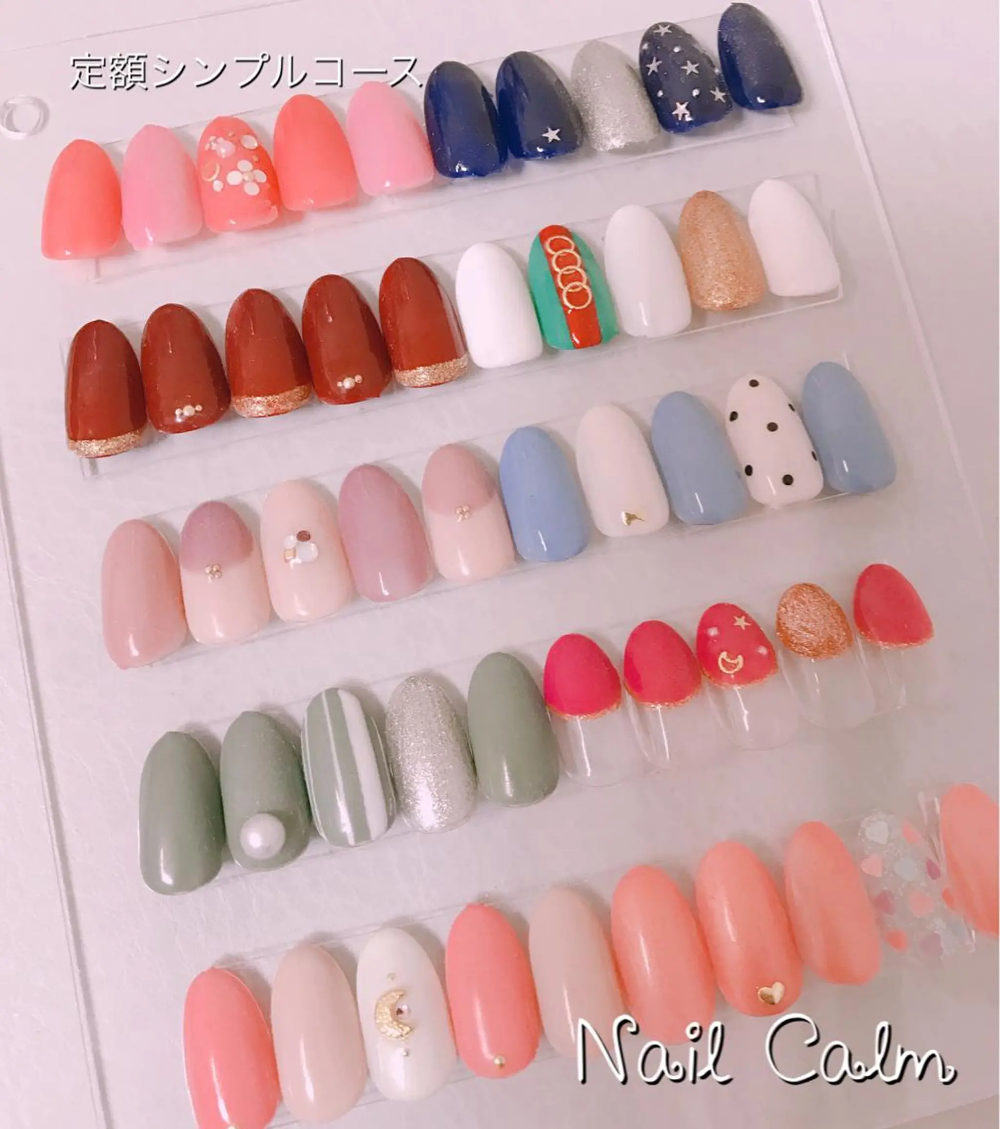 ネイル 成人式 ハンドネイル Nail Calm所属・プライベートサロン Calmのネイルデザイン