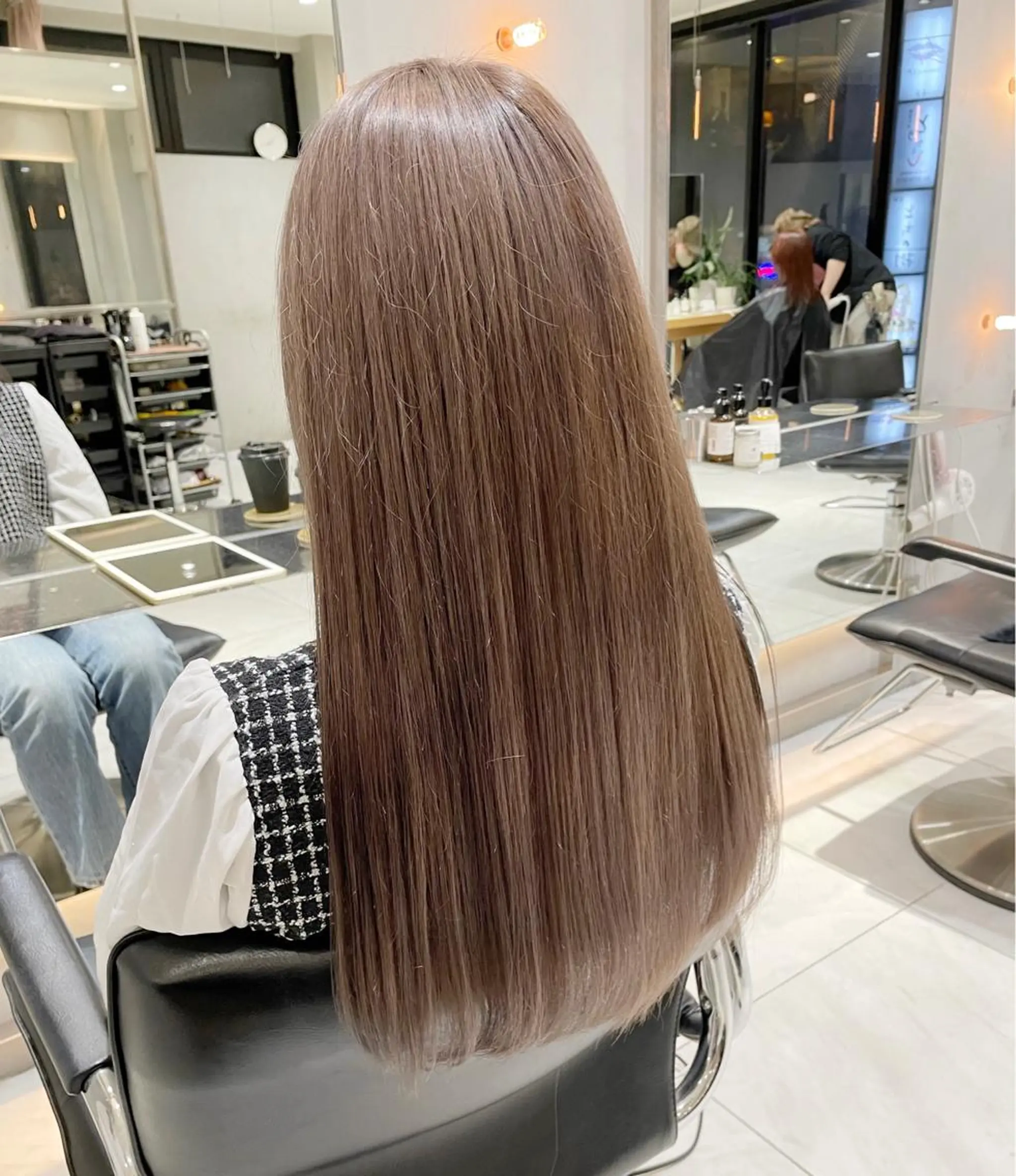 ロング カラー ヘアアレンジ 艶髪/レイヤーカット 🐣misakiのヘアスタイル