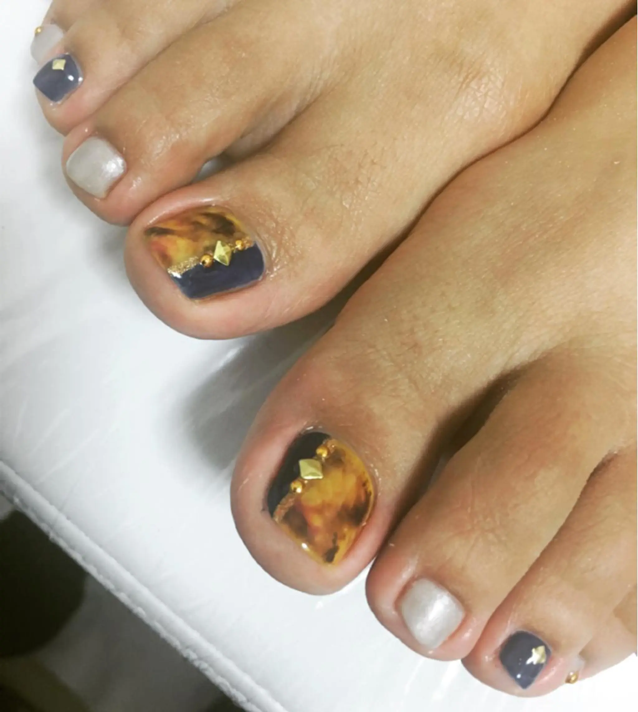 ネイル フットネイル nail salon＆school felice所属・フェリーチェ瑞江店 新山のネイルデザイン