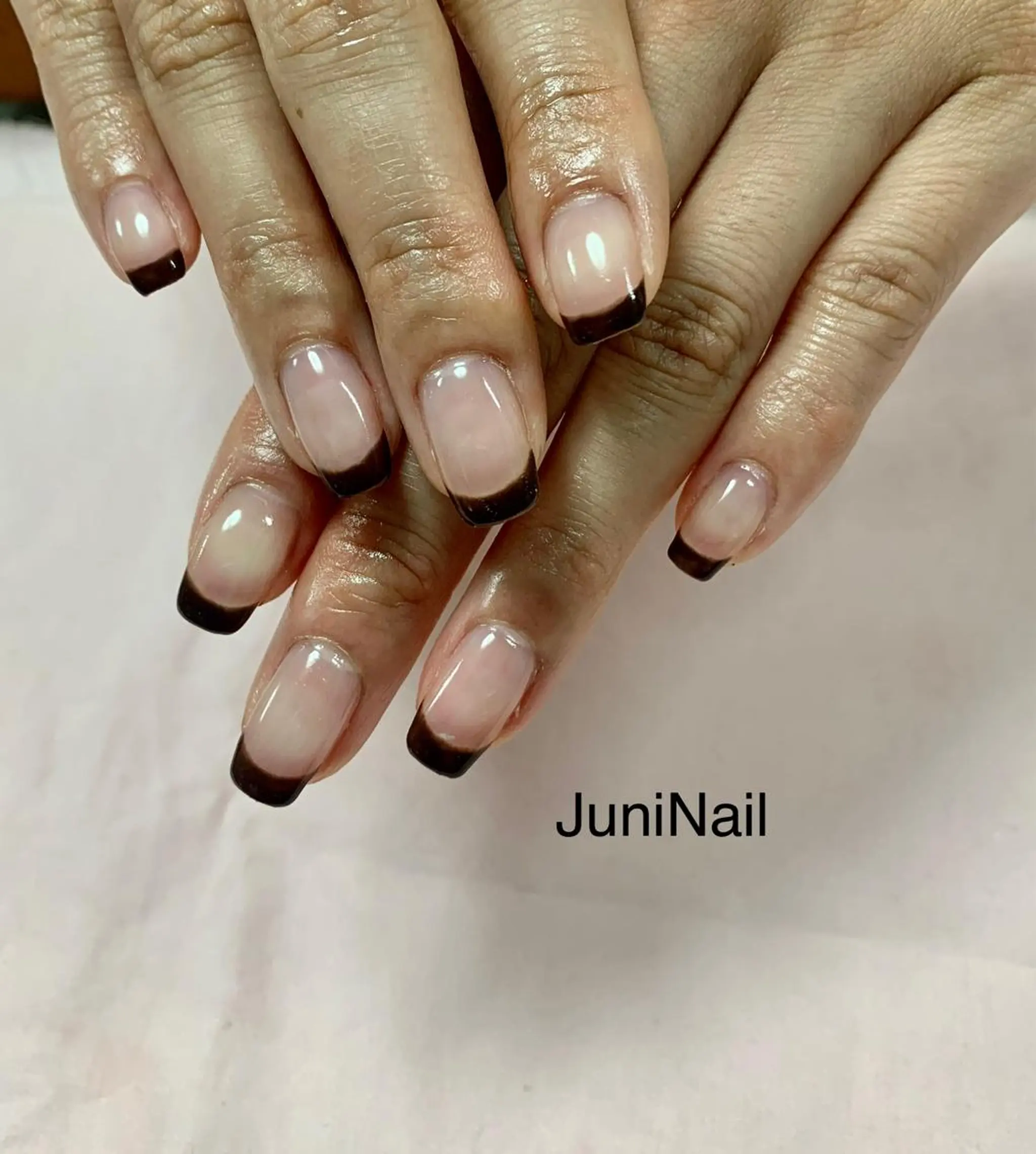 ネイル オーロラネイル クリアネイル 氷ネイル・うるうるネイル 韓国ネイル ニュアンスネイル JuniNail 주니네일🇰🇷suのネイルデザイン
