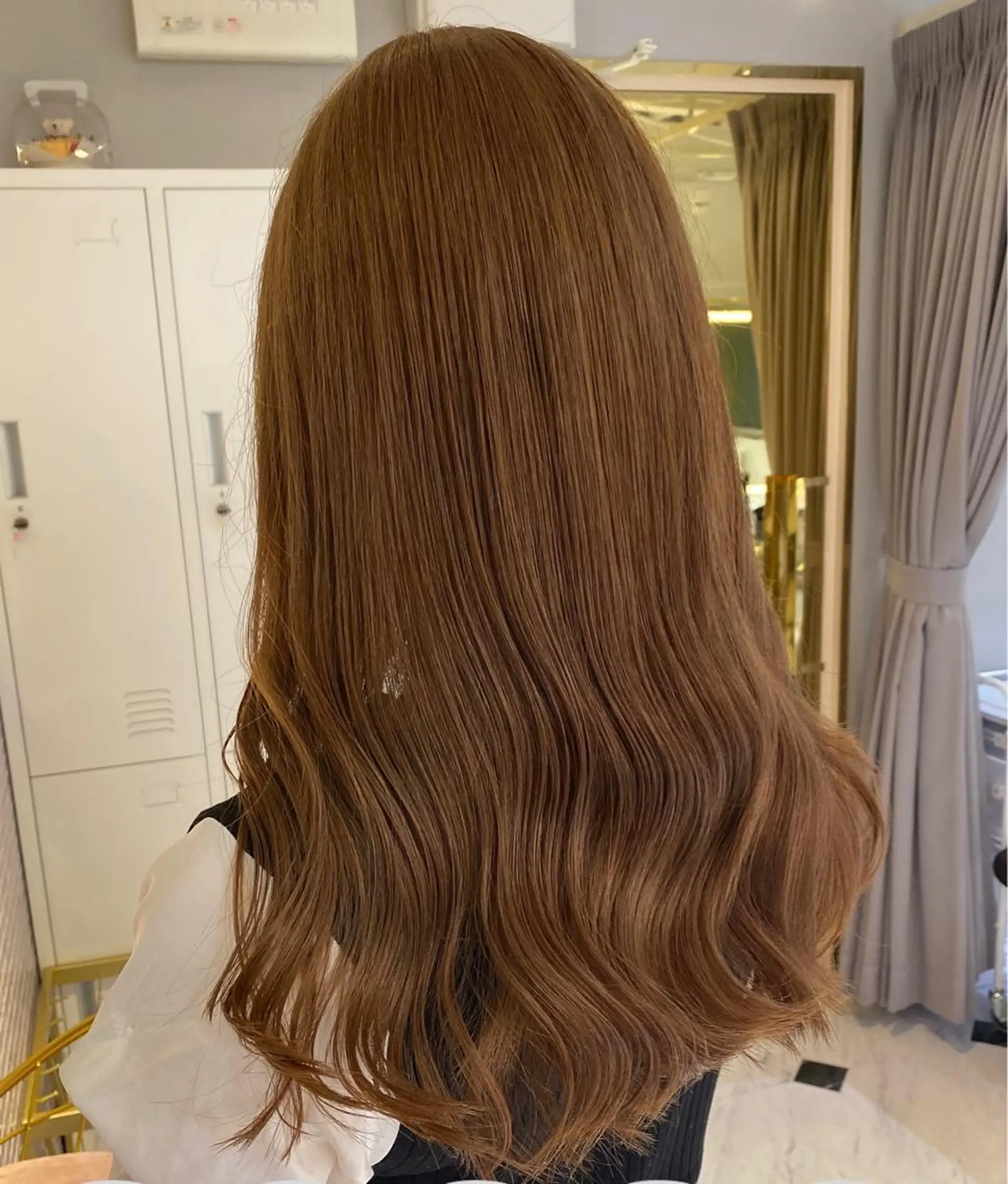 セミロング カラー ヘアアレンジ ブリーチ ケアブリーチ ヘアカラー ekolu北梅田店所属・梅田中崎町髪質改善 /オキヒロト/エコルのヘアスタイル