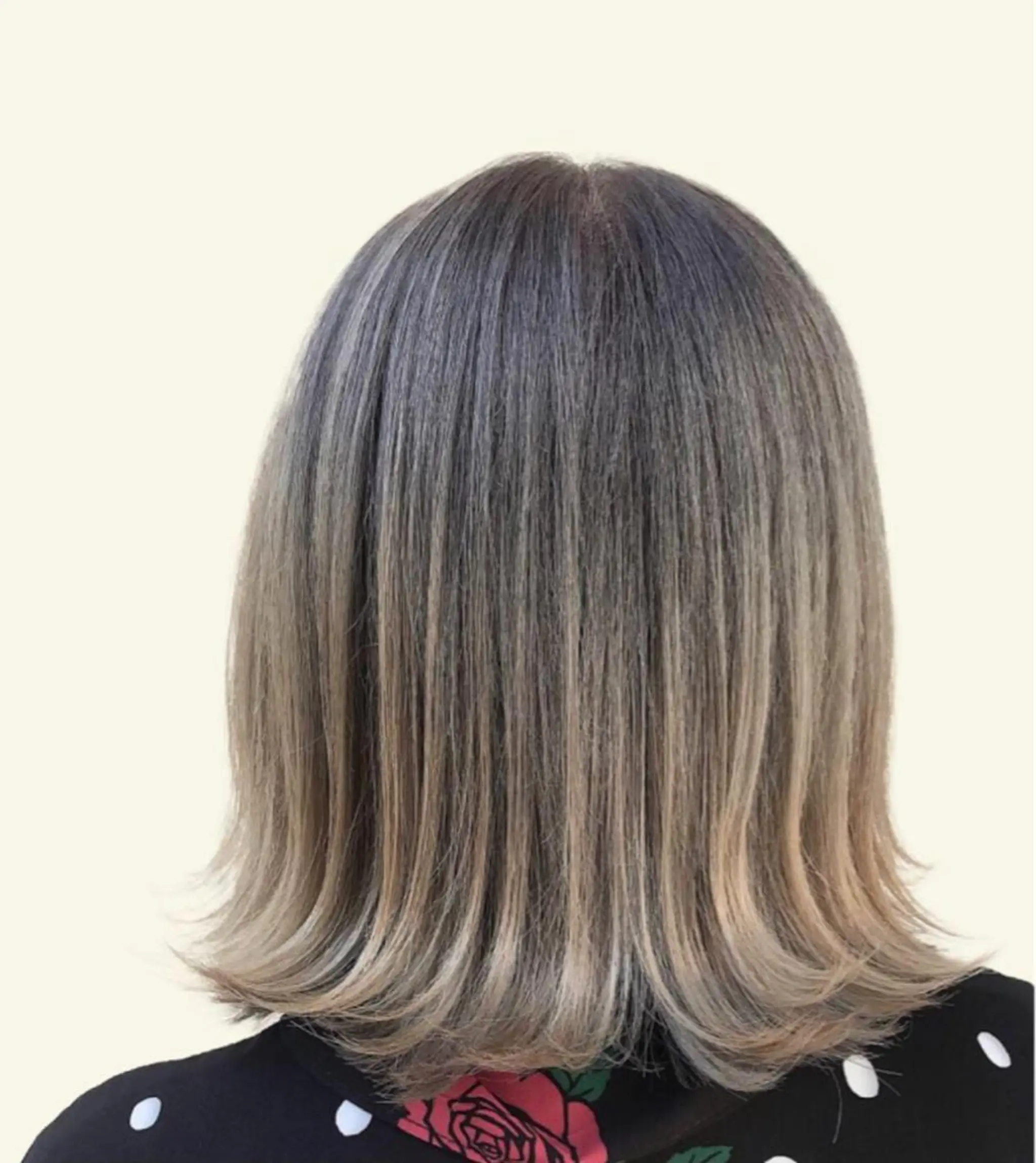 ミディアム カラー ケアブリーチ /髪質 改善/古橋圭史郎のヘアスタイル