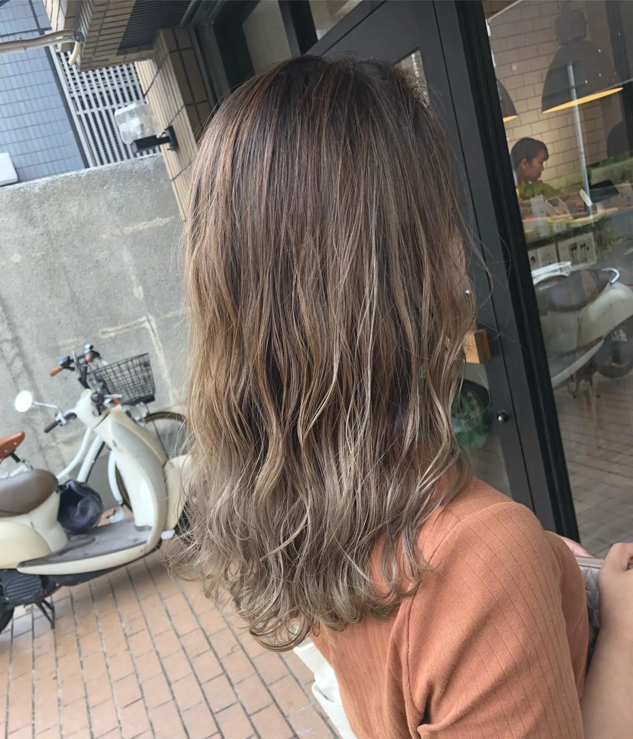 ロング カラー lafithhair ruu.南本庄のヘアスタイル