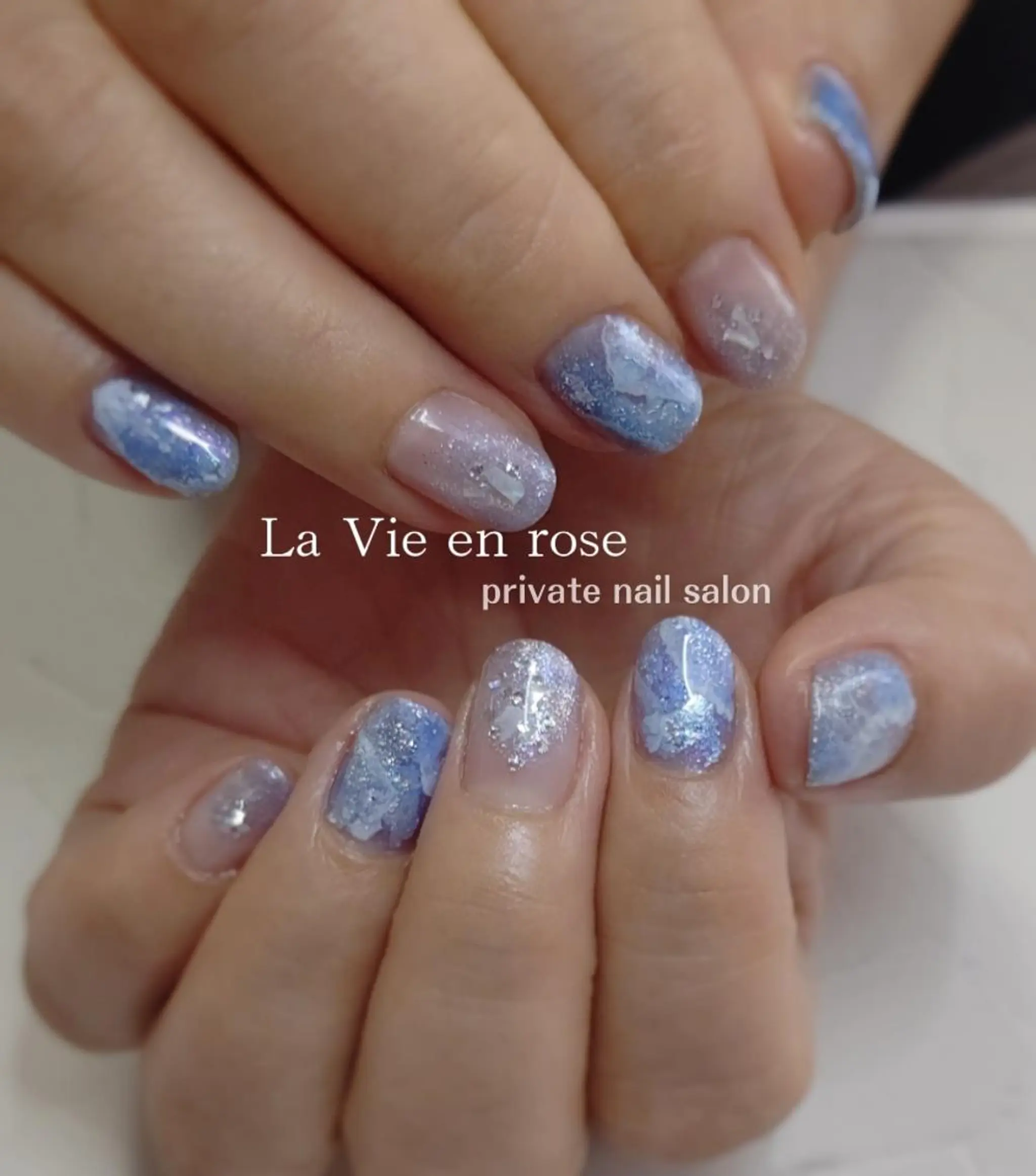 ネイル ラヴィアン ローズのネイルデザイン