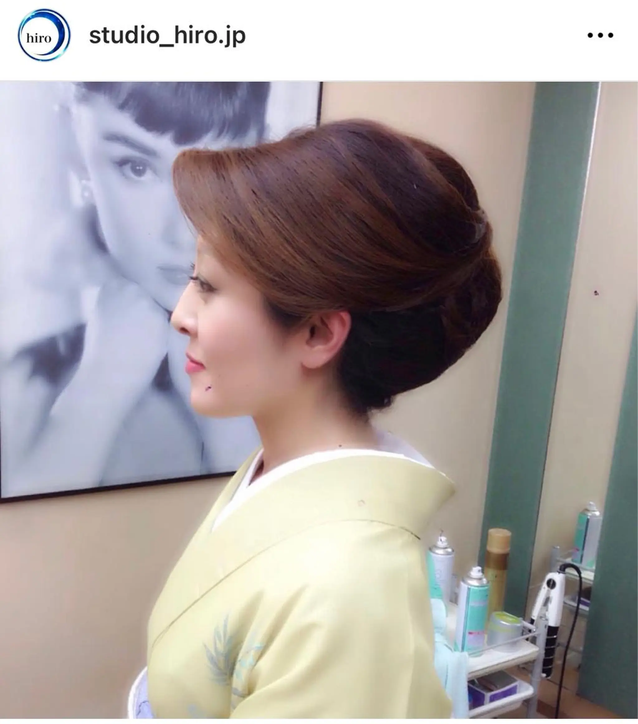 ロング 京都.祇園セットサロン:スタジオ ヒロ【Studio hiro】所属・ヒロ(hiro) •スタジオヒロのヘアスタイル