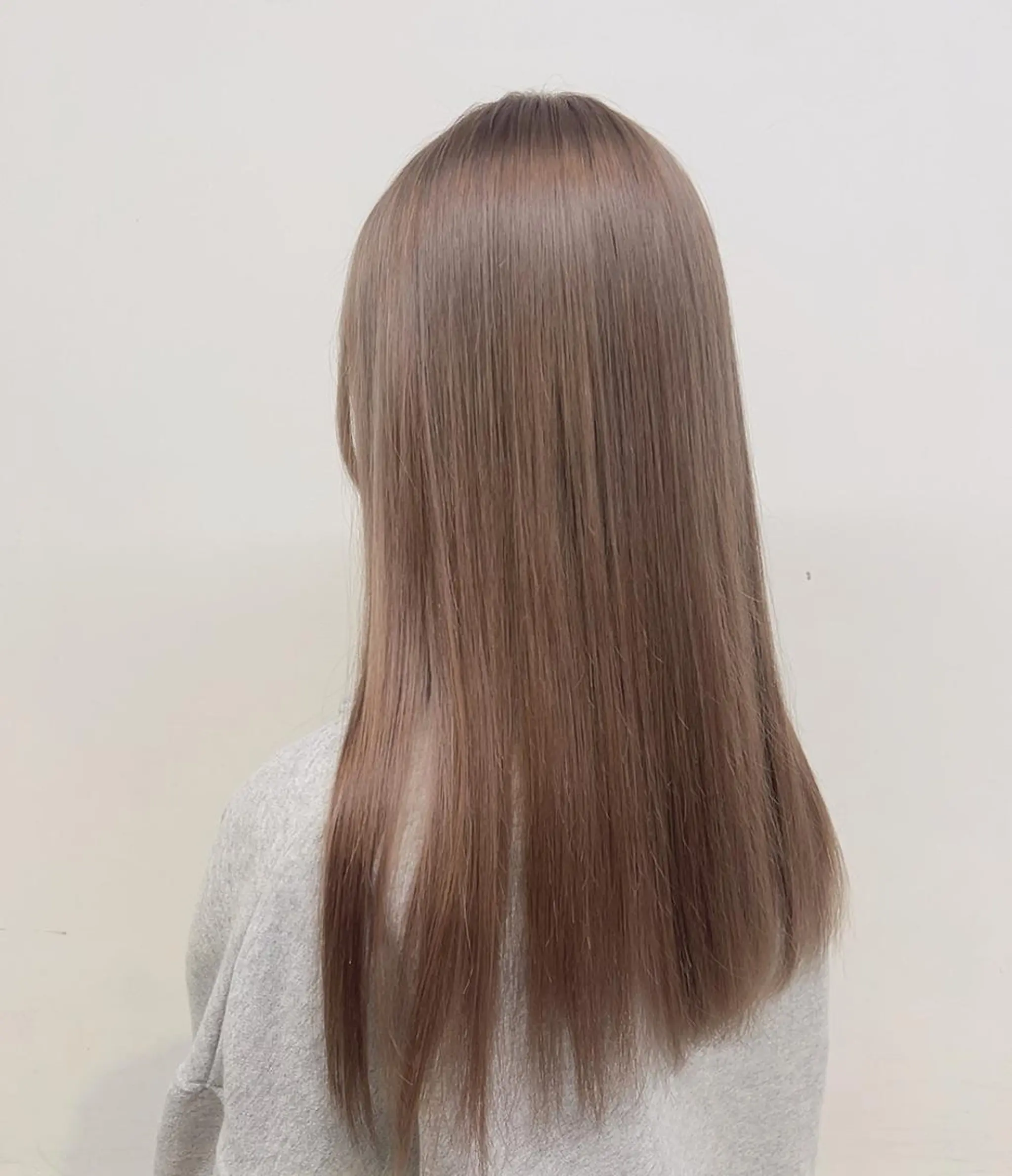 セミロング カラー ヘアカラー トリートメント ヘッドスパ 🥞ベージュ系カラー 【すずきりほ】🥞のヘアスタイル