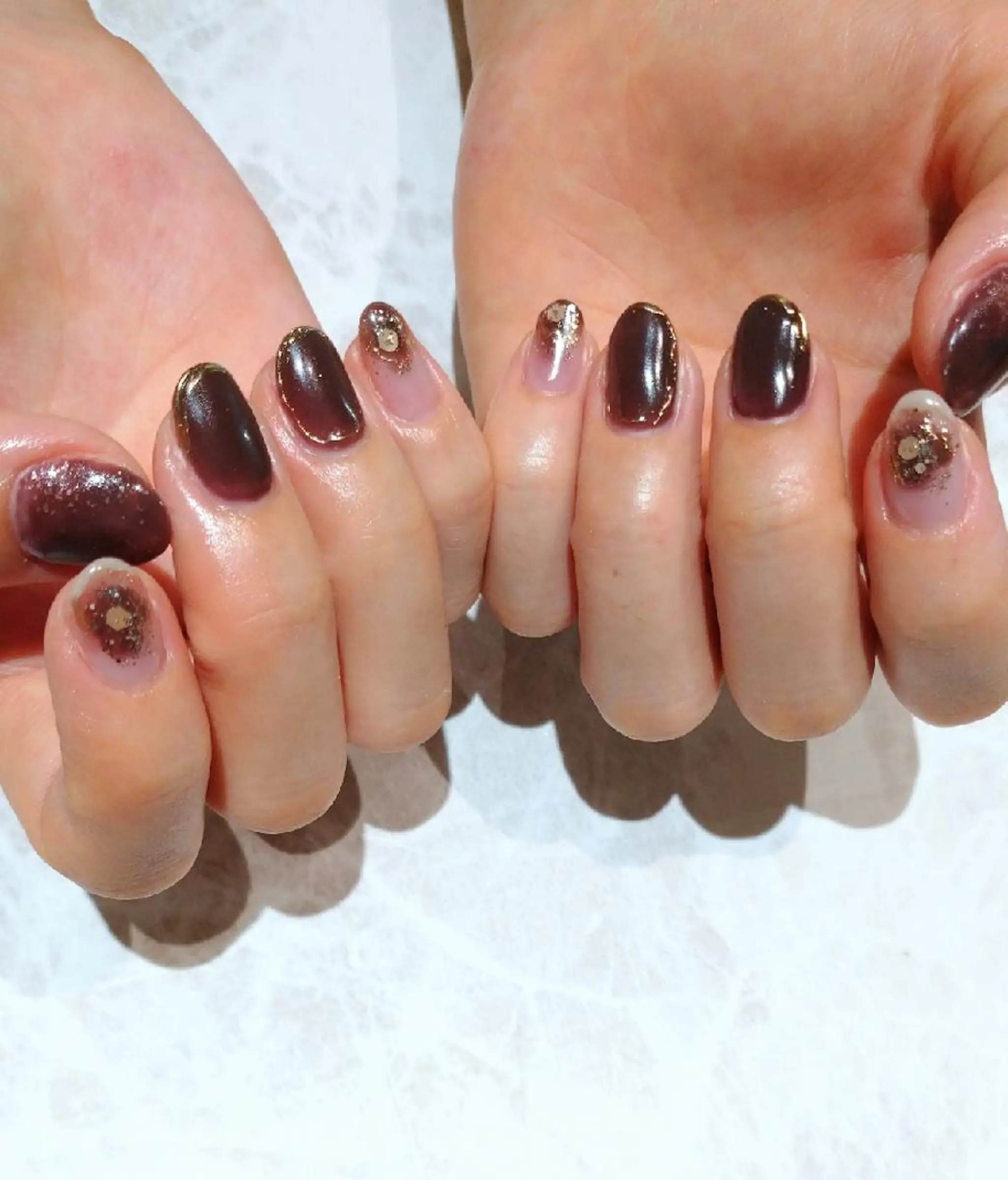 ネイル ハンドネイル 會田 瑠衣のネイルデザイン