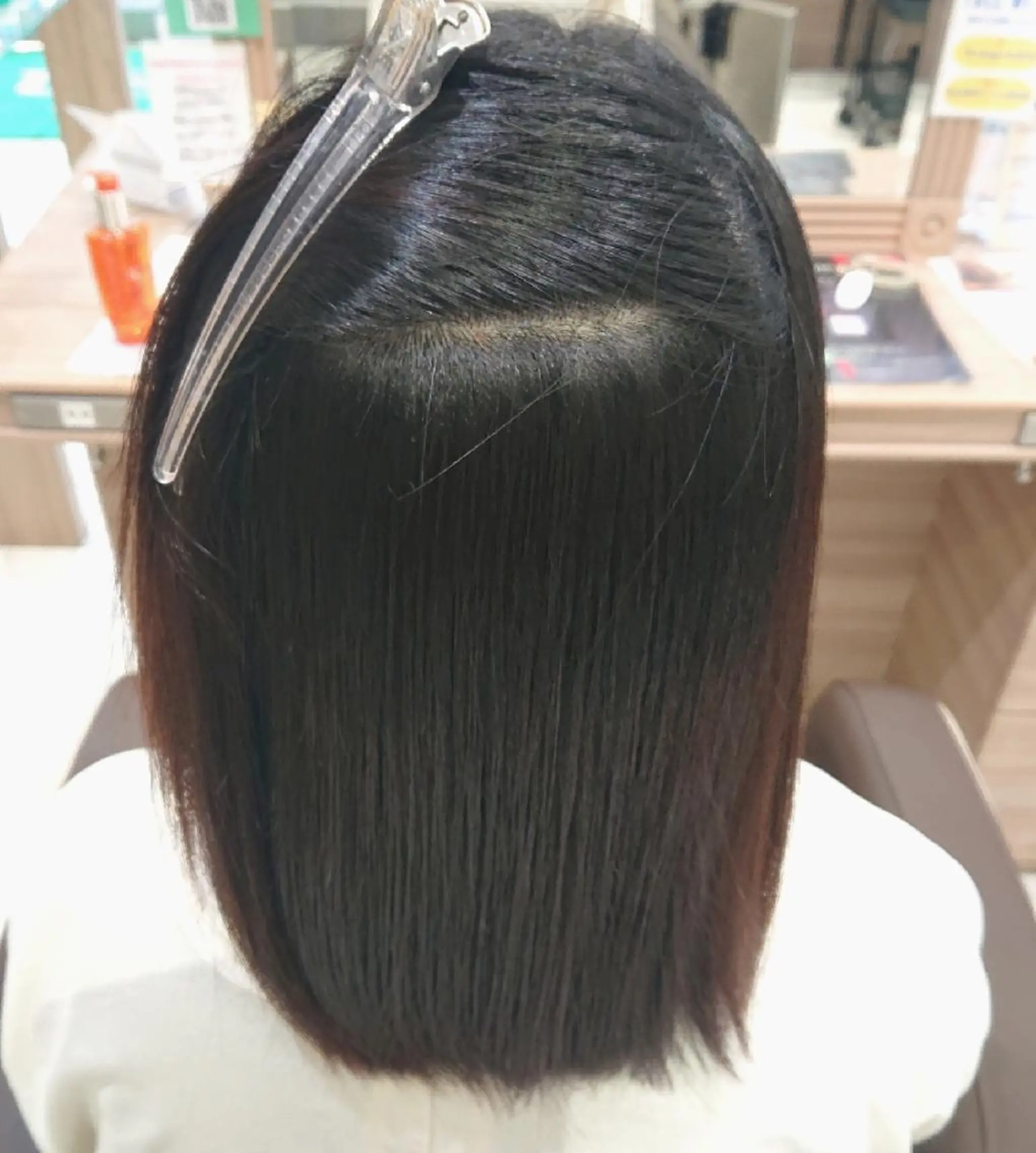 ミディアム 縮毛矯正 トリートメント 宮本 秀人のヘアスタイル