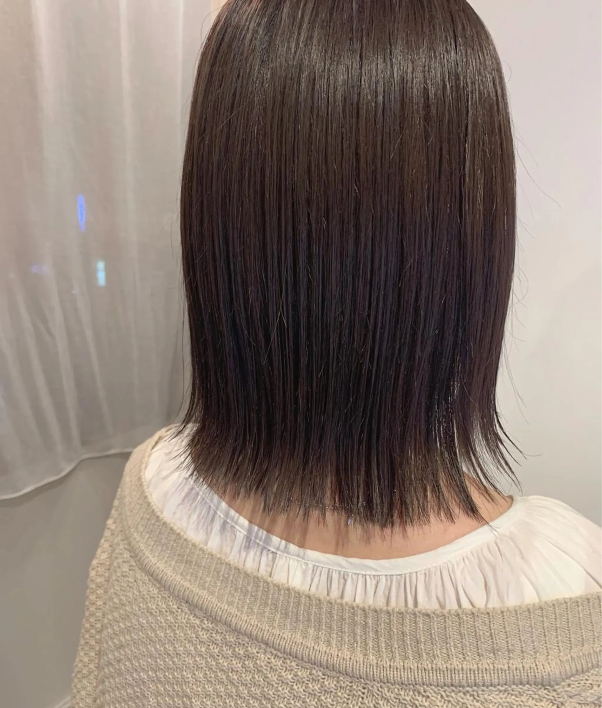 ショート カラー グレージュ ラベンダーカラー ラベンダーグレージュ ラベンダーグレー NOEL所属・フェイシャルエステ Utaiのエステ・リラクイメージ