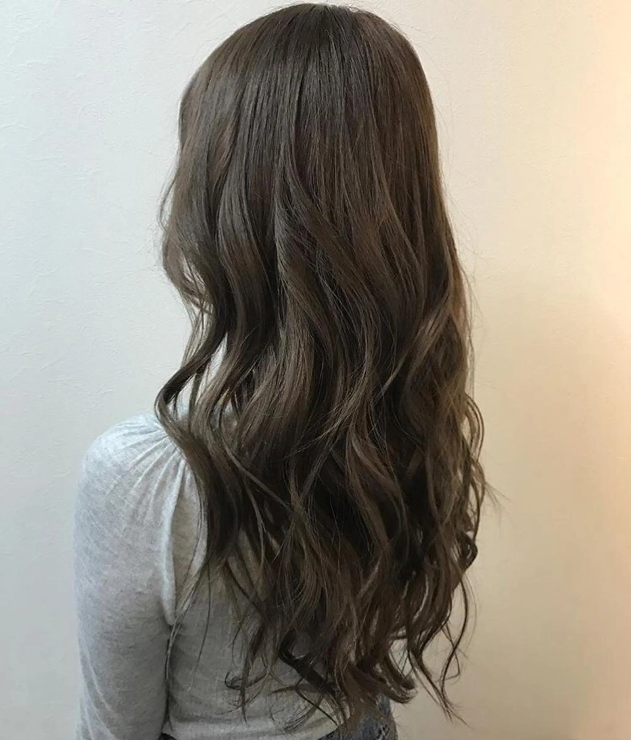 ロング カラー チビ編み込みエクステ シールEXどぅ〜すのヘアスタイル