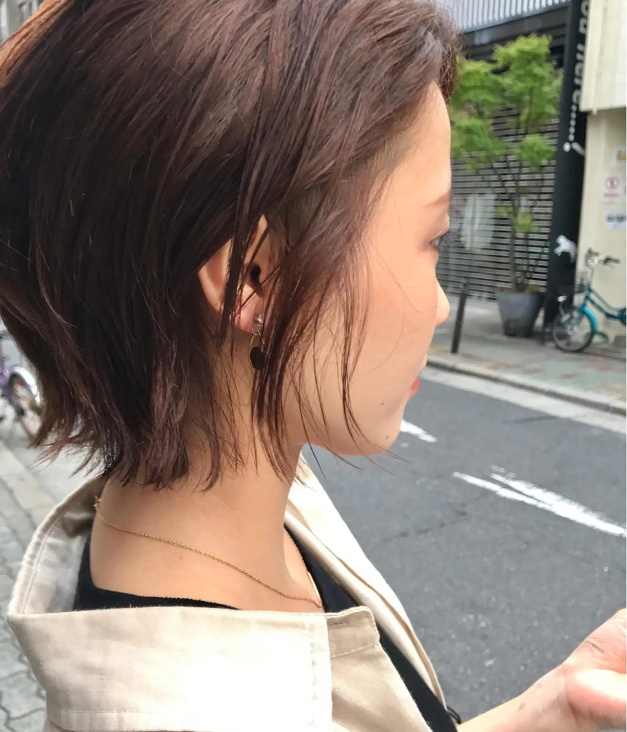 ショート analogue所属・u harukaのヘアスタイル