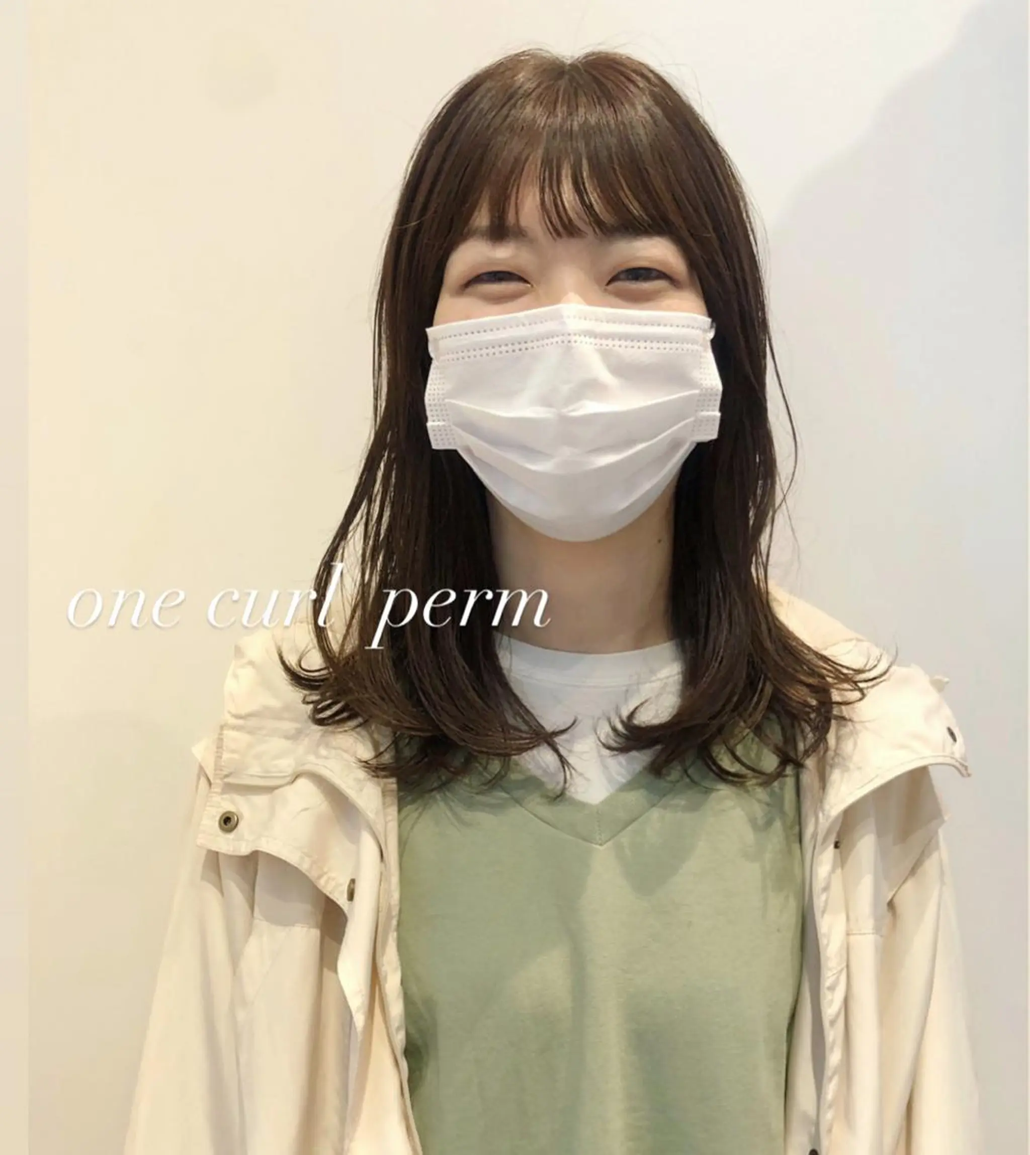 セミロング カラー パーマ ゴートゥデイシェアサロン所属・era shioriのヘアスタイル