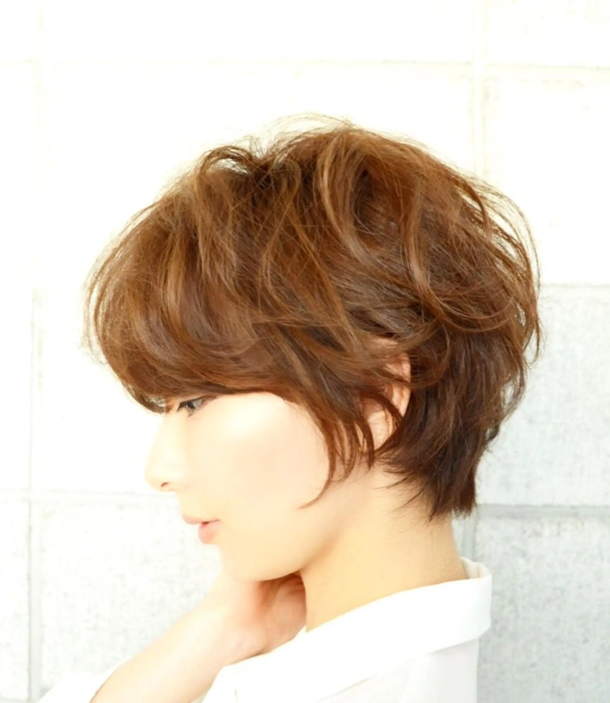 ショート 福地 礼奈のヘアスタイル