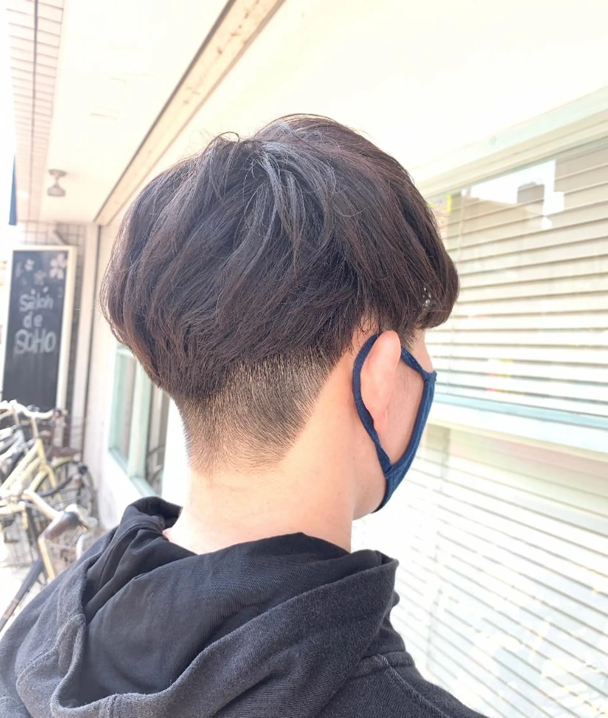 メンズ マッシュ メンズパーマ カット パーマ ゆうき あすかのヘアスタイル