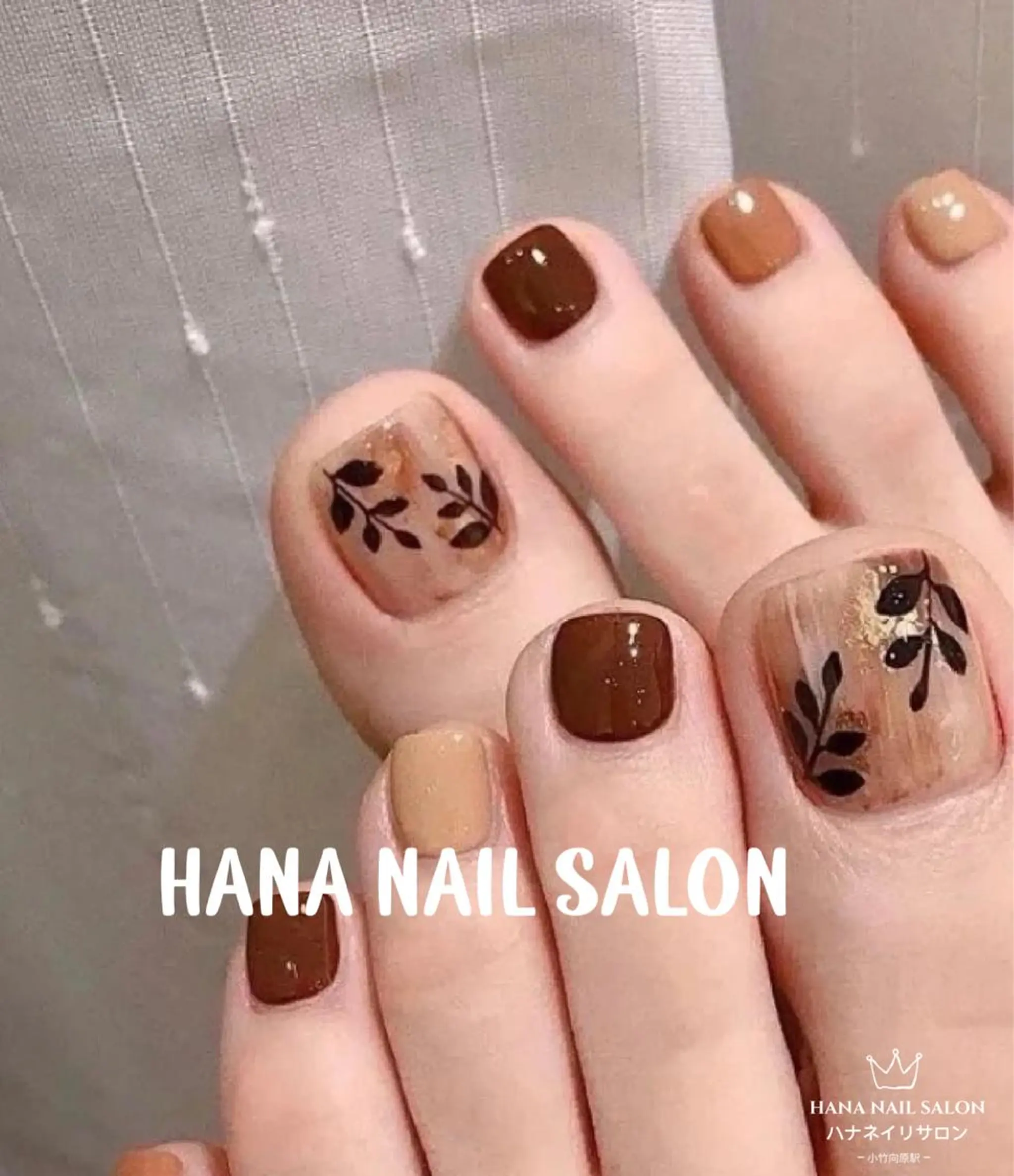 ネイル フットネイル HANA ART NAIL SALON所属・HANA ART NAIL SALONのネイルデザイン