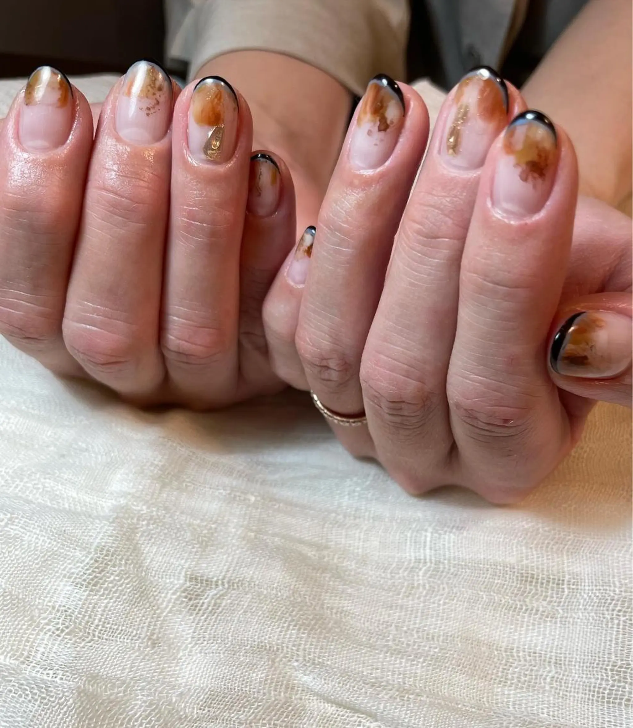 ネイル ハンドネイル 大家 小百合のネイルデザイン