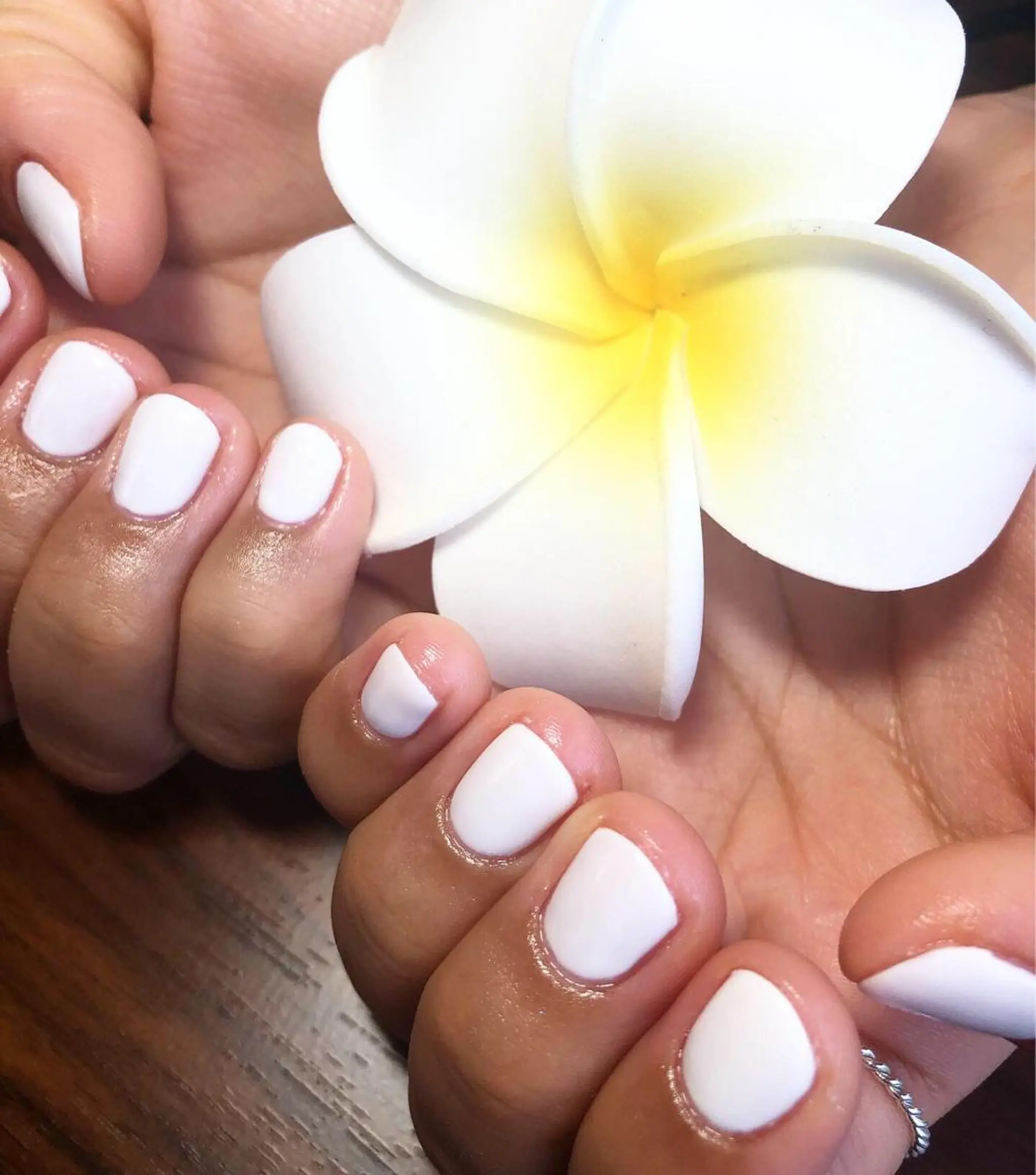 ネイル ワンカラーネイル ショートネイル two nailのネイルデザイン