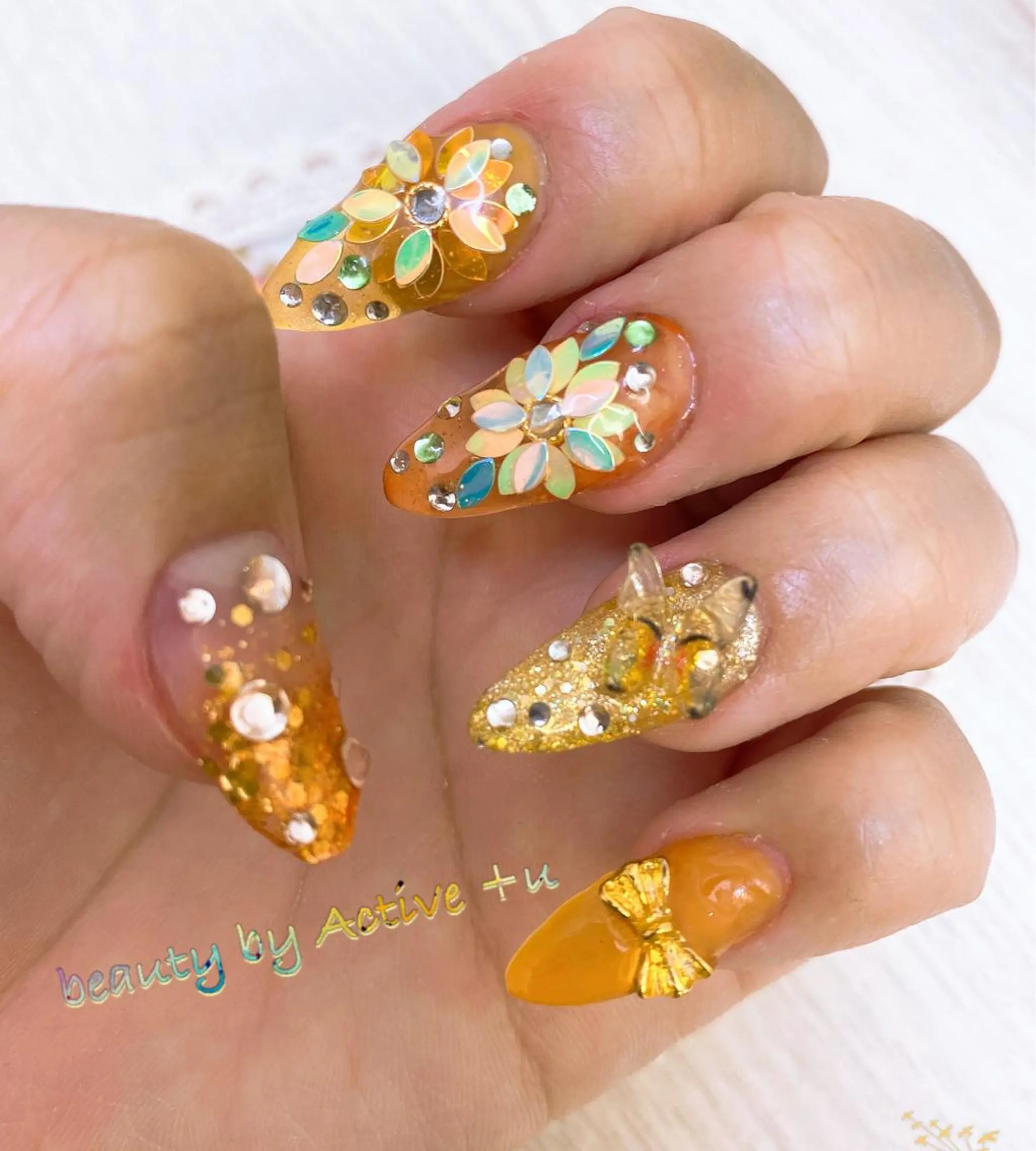 ネイル スカルプネイル 🎀REINA 🎀のネイルデザイン