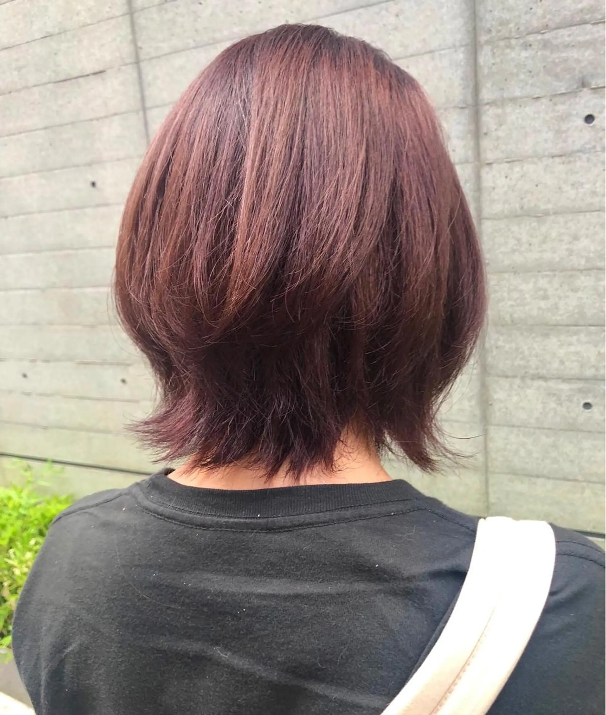 ショート ヘアカラー トリートメント ✨色持ちの良い艶 カラー✨蟹江真世のヘアスタイル